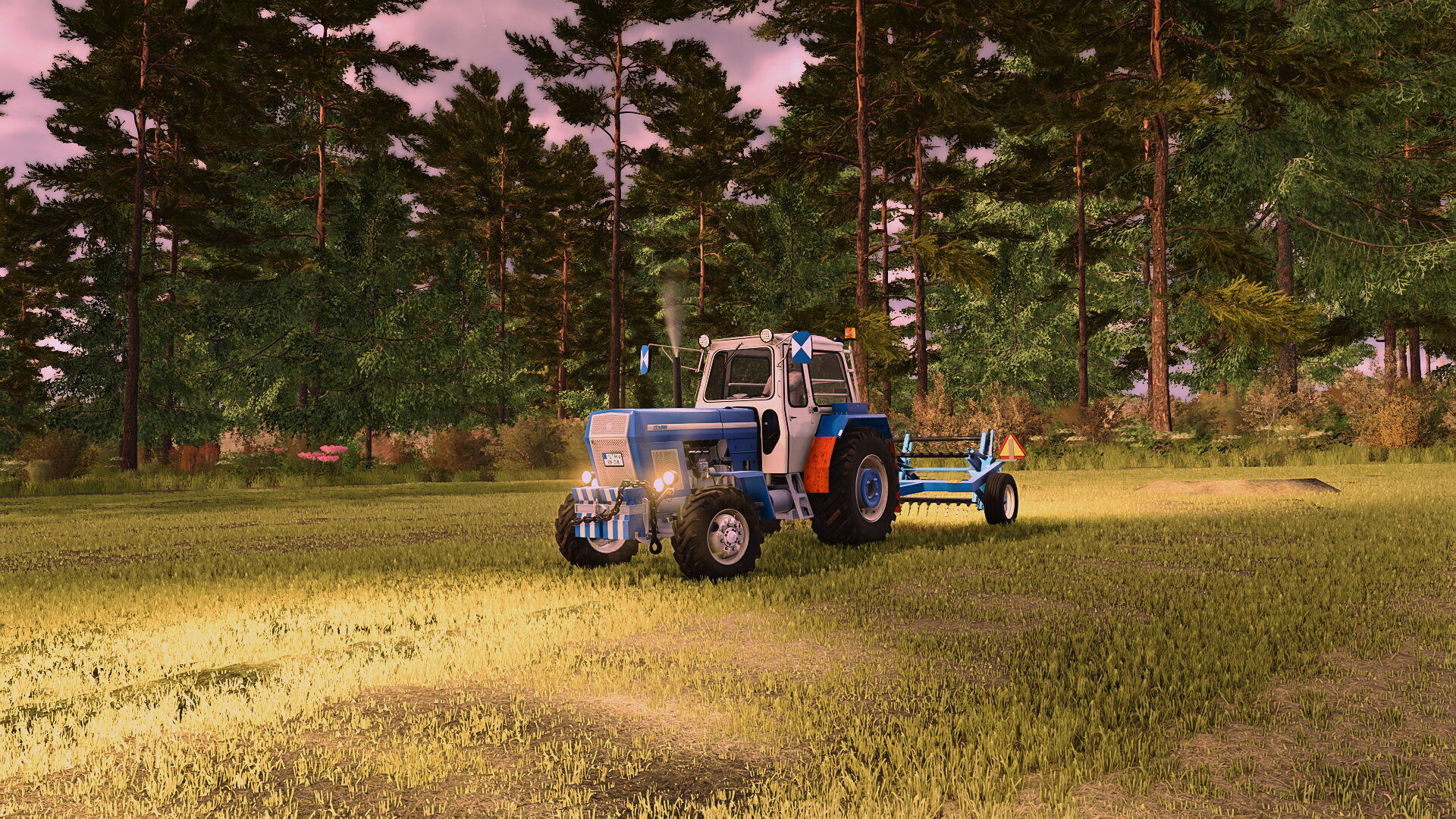 Scheunenfund neu lackiert und im Einsatz...