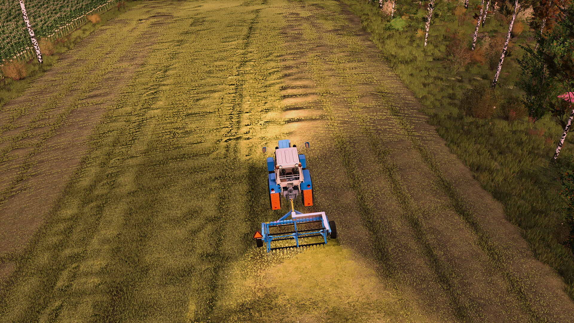 Scheunenfund neu lackiert und im Einsatz...