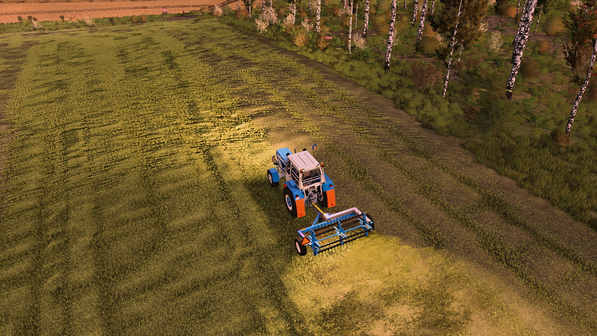 Scheunenfund neu lackiert und im Einsatz...