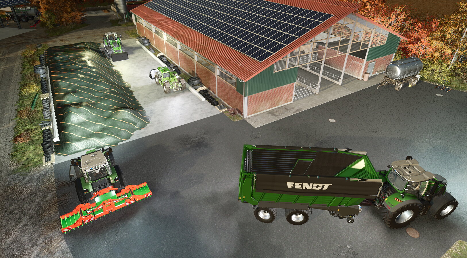 Silo fertig und sieht halbwegs gut aus.