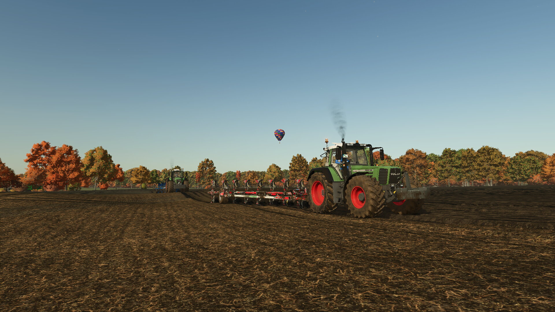 Pflügen mit 926 und 824...