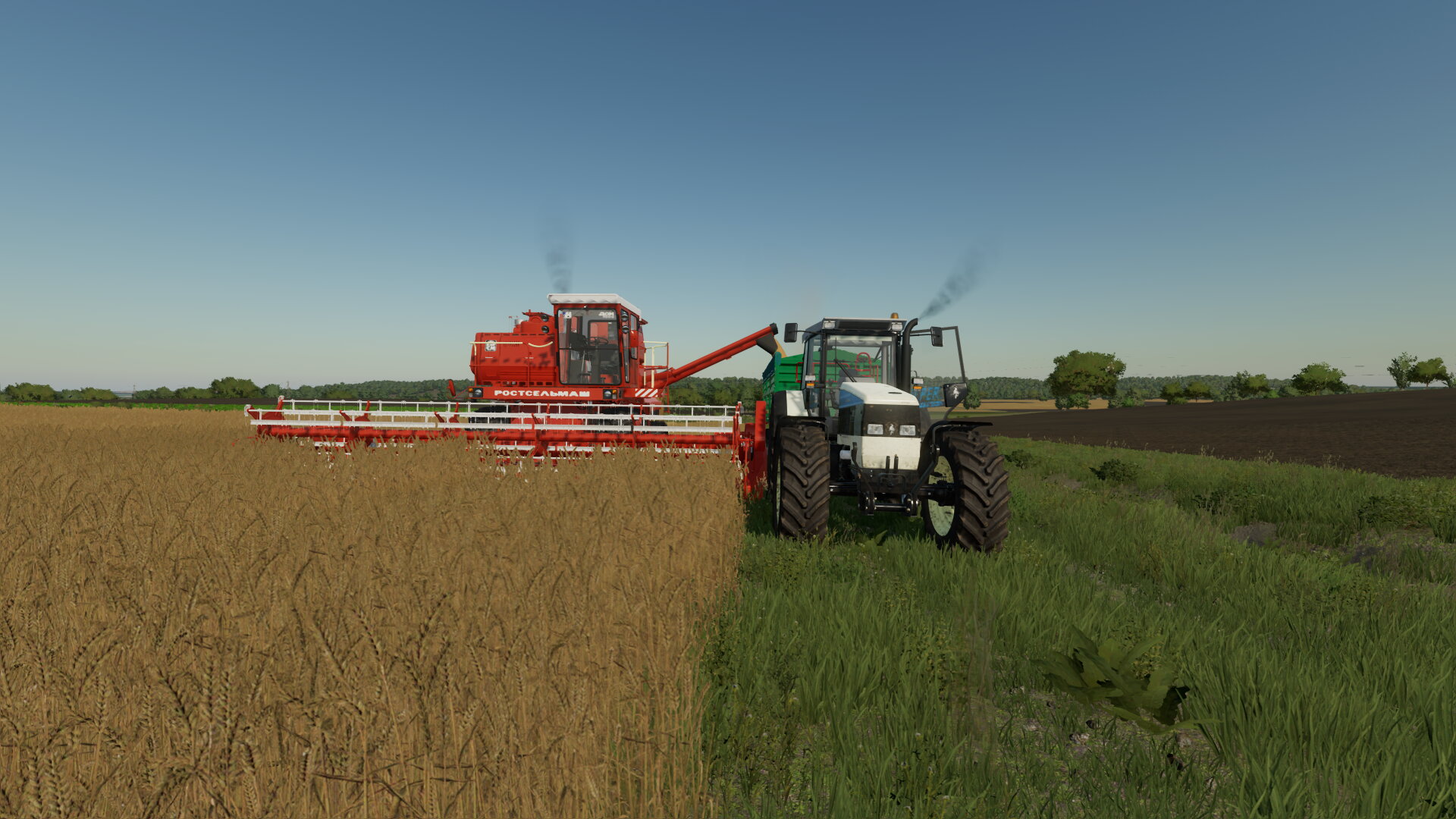 Dreschen in Polen!!!!