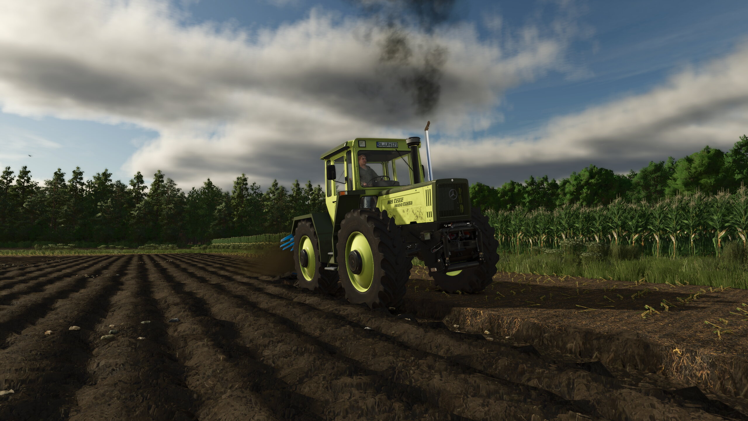 Pflügen mit dem 1600ter