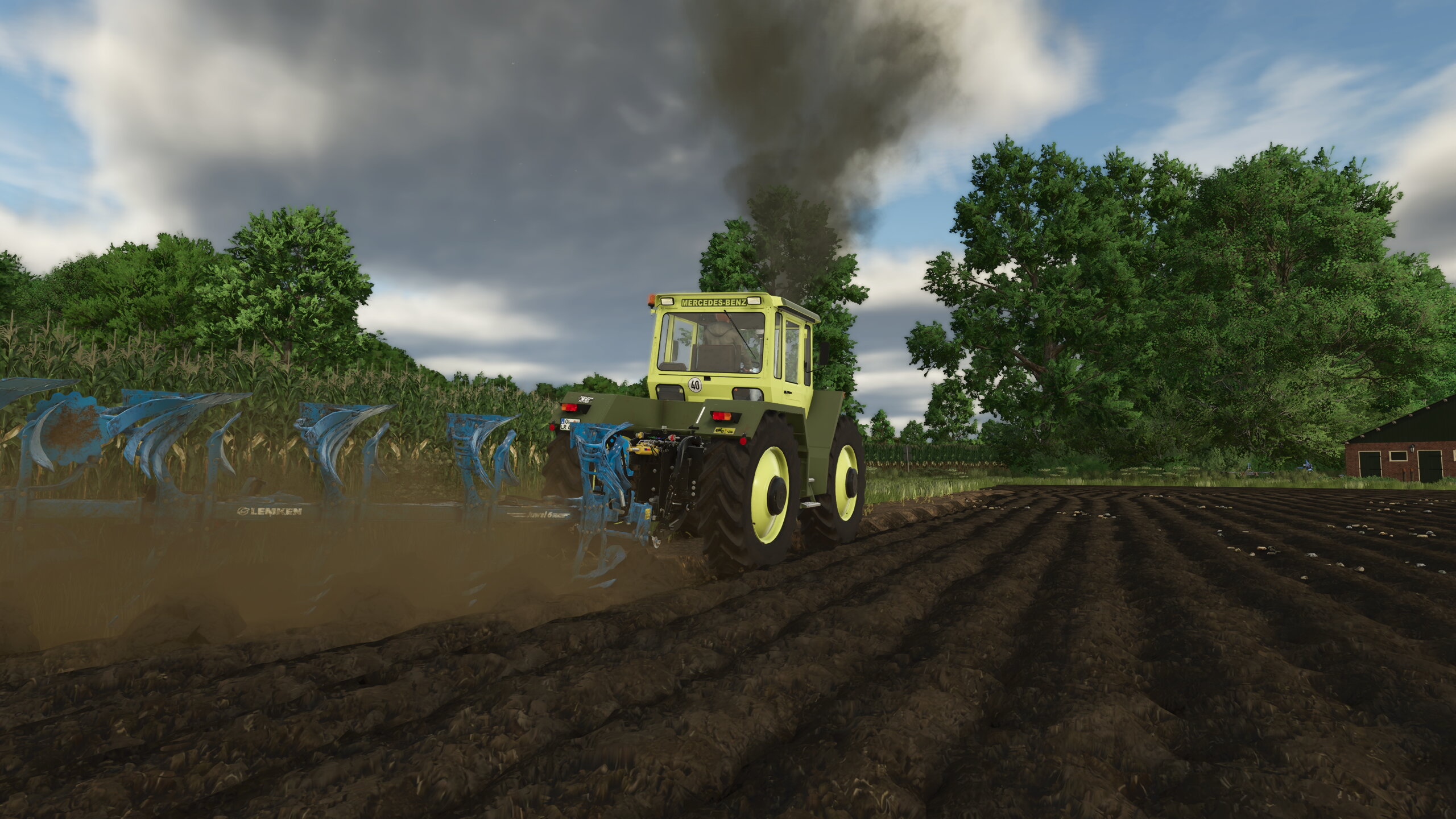 Pflügen mit dem 1600ter