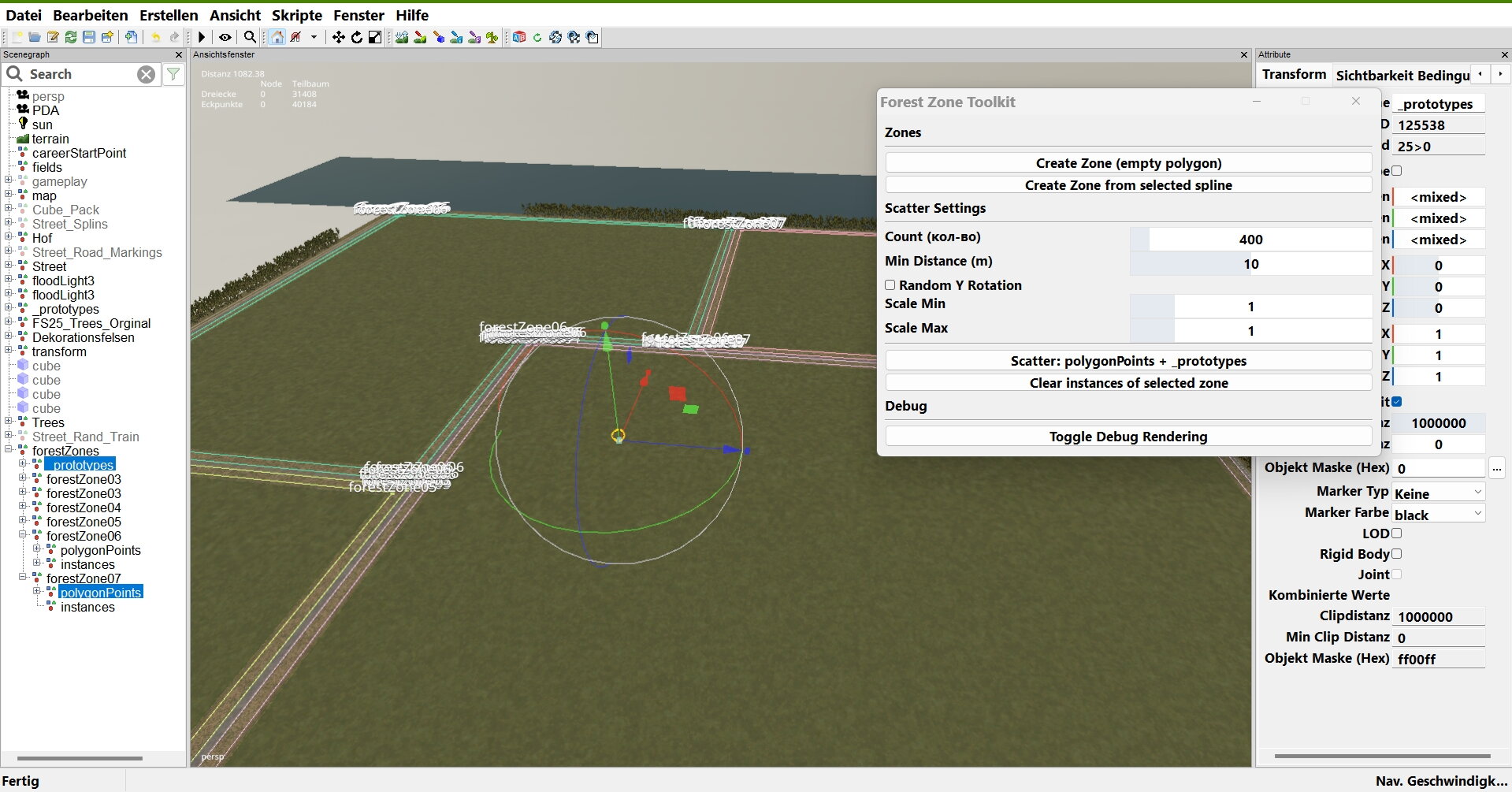 Neues Script ausprobieren  im Giants Editor
