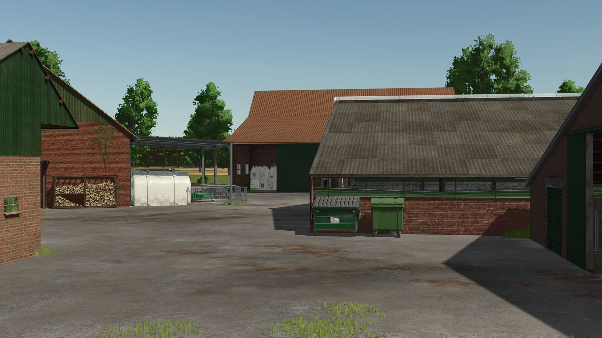 Alter Milchviehbetrieb Stöwe auf der Diepholz