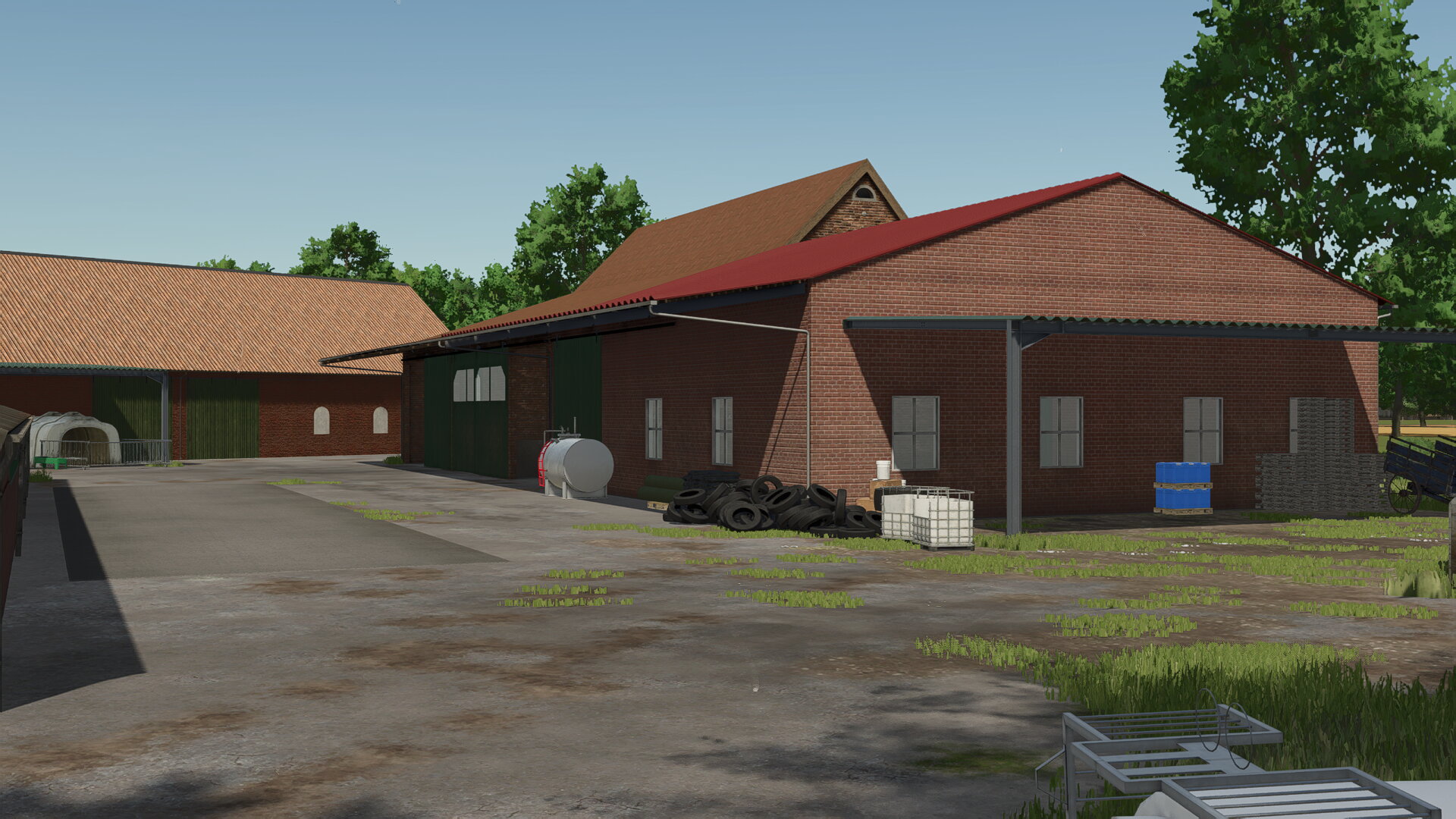 Alter Milchviehbetrieb Stöwe auf der Diepholz