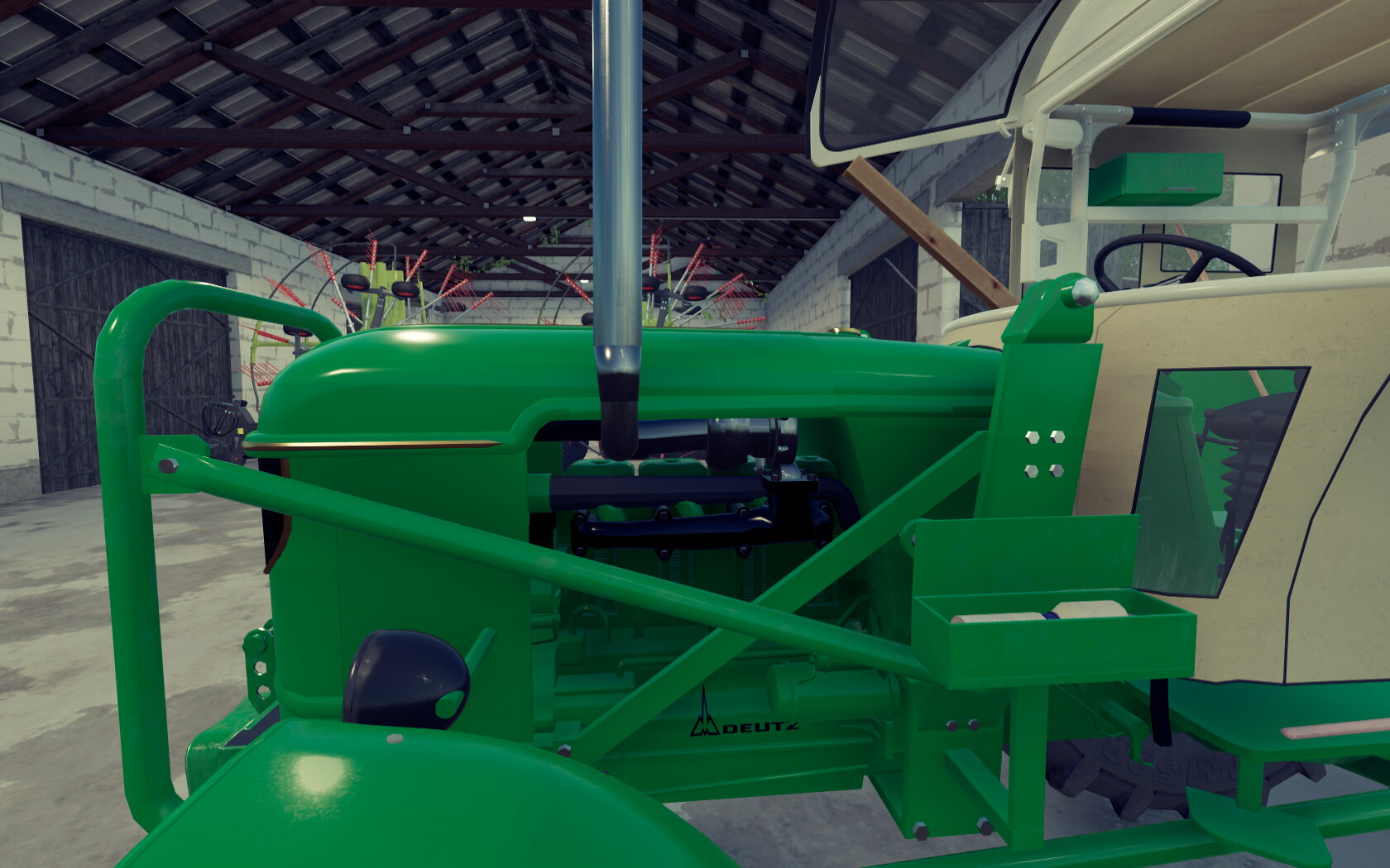 dicken turbo ab an die bremse mit dem karrn