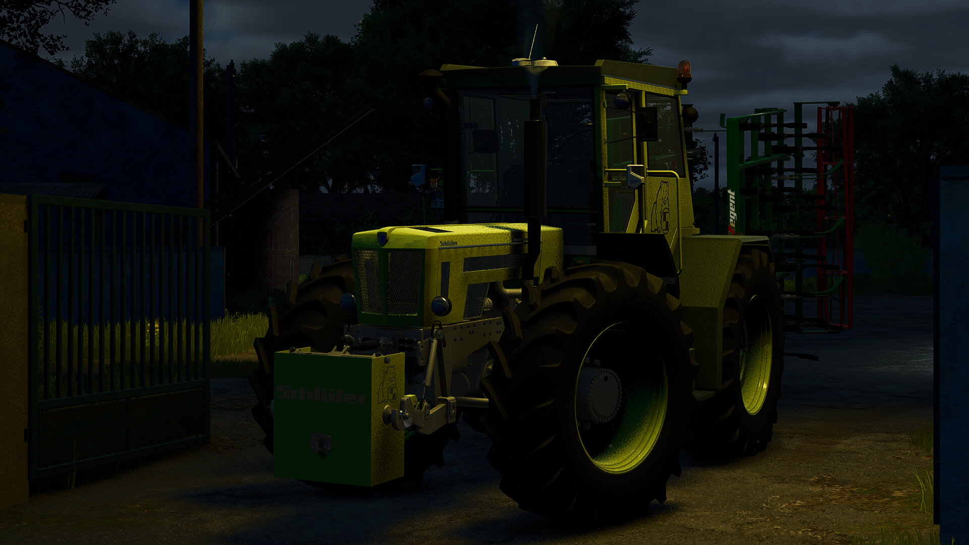 Was die Nacht für Bilder gestaltet.