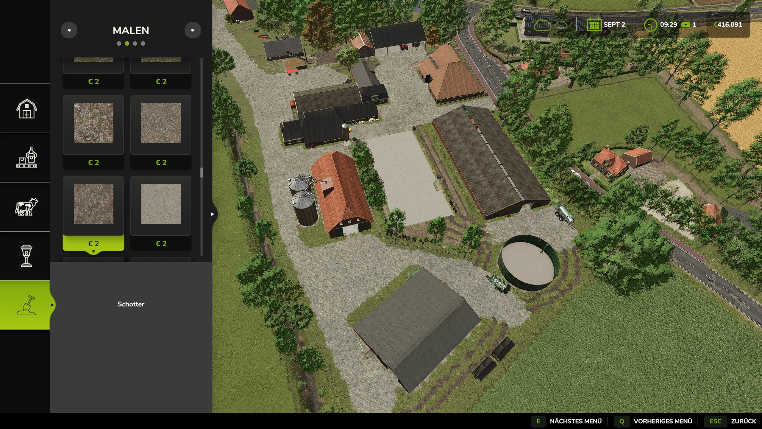 Hof für 2026 auf der Lieblings Map Diepholz im 25er