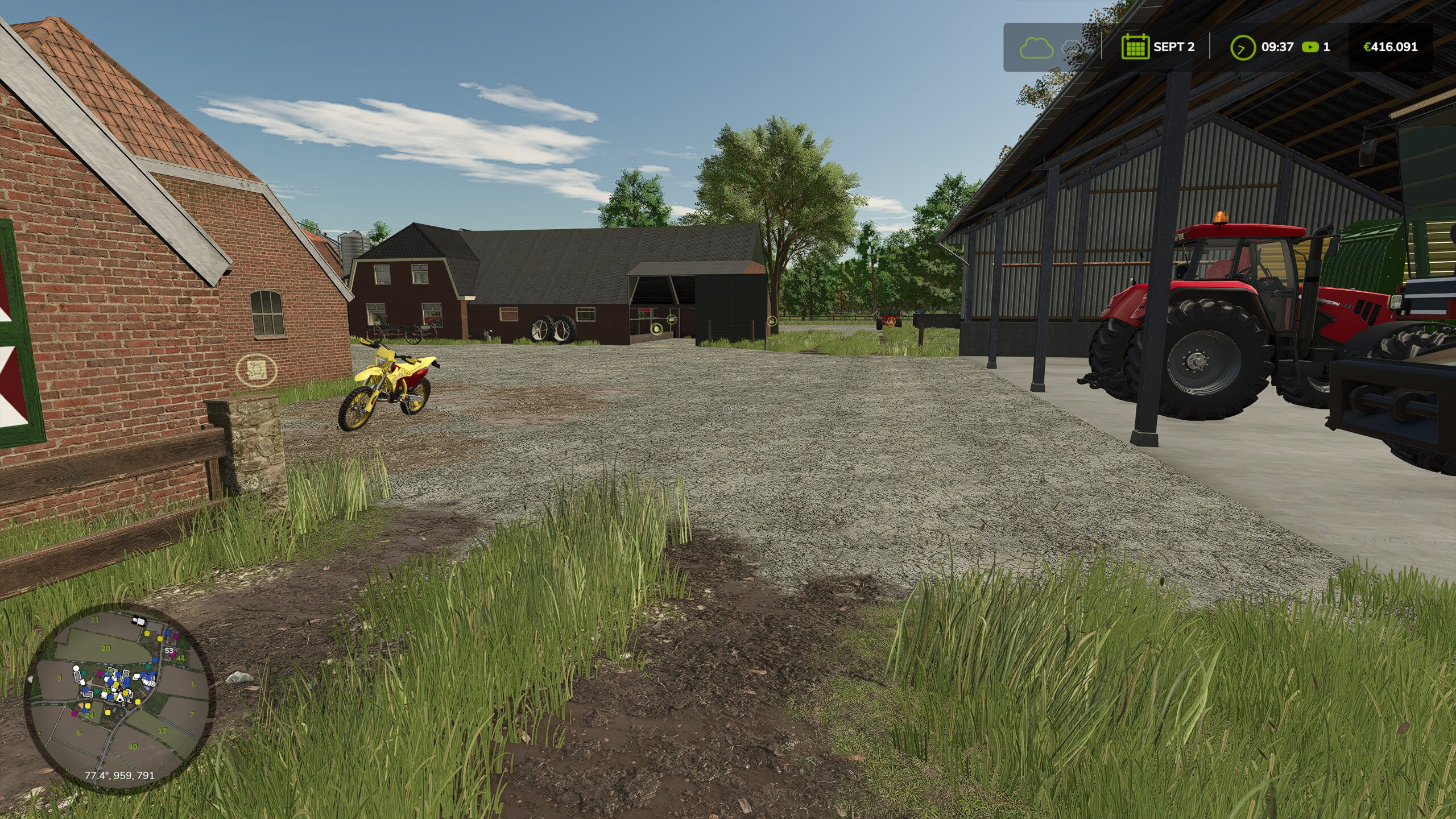 Hof für 2026 auf der Lieblings Map Diepholz im 25er