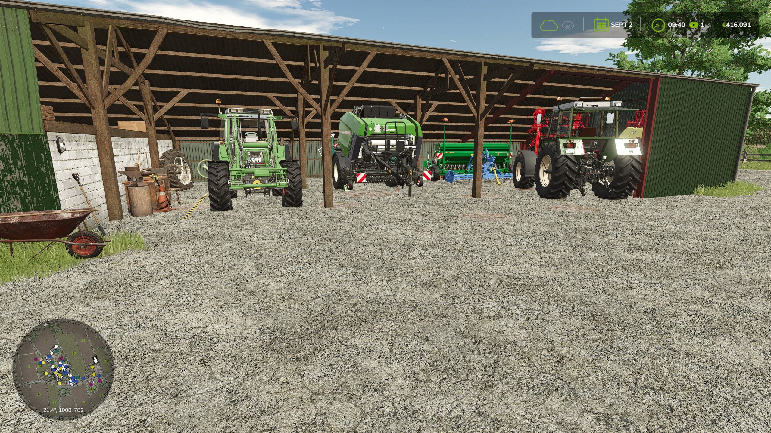 Hof für 2026 auf der Lieblings Map Diepholz im 25er