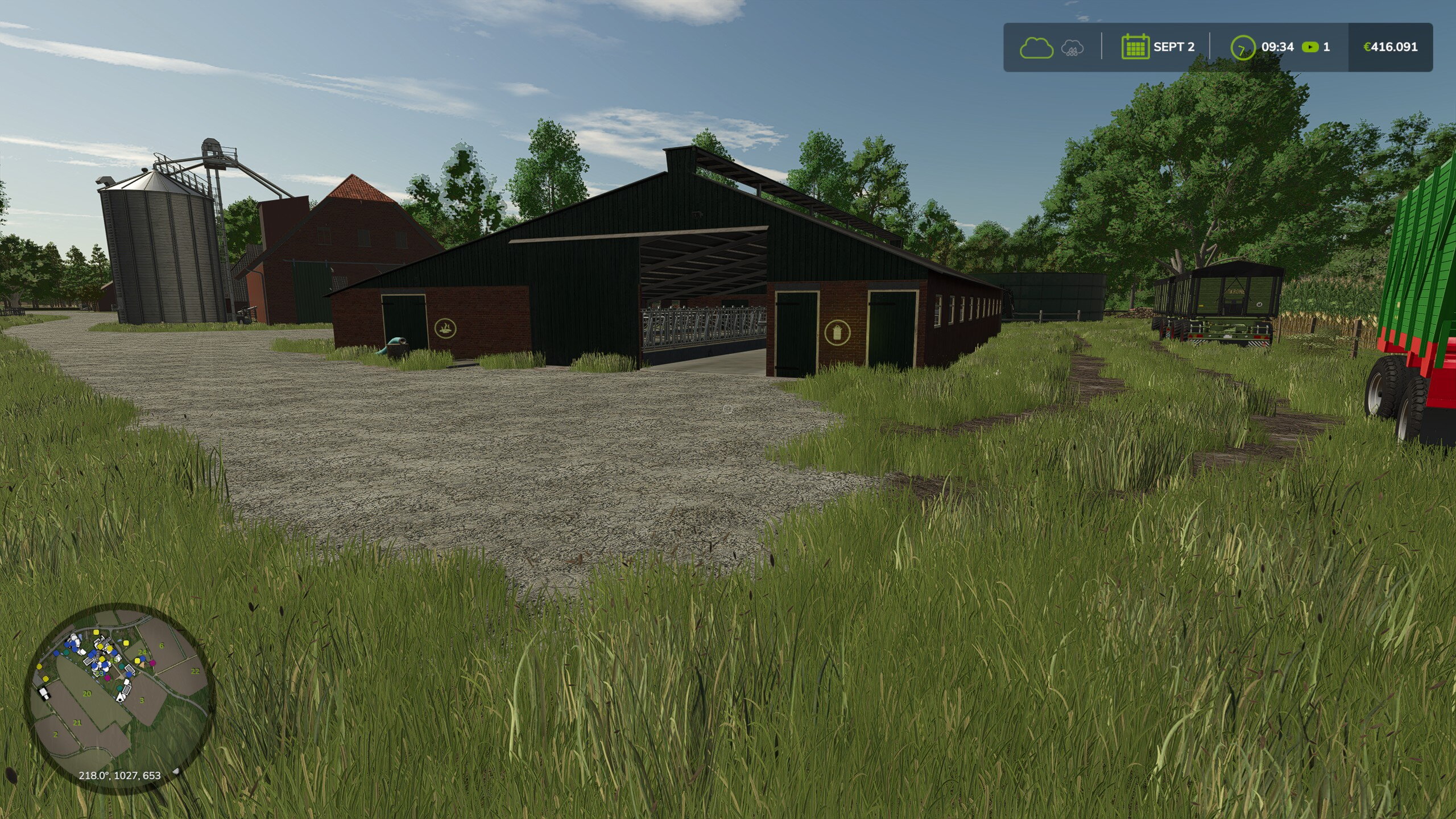 Hof für 2026 auf der Lieblings Map Diepholz im 25er