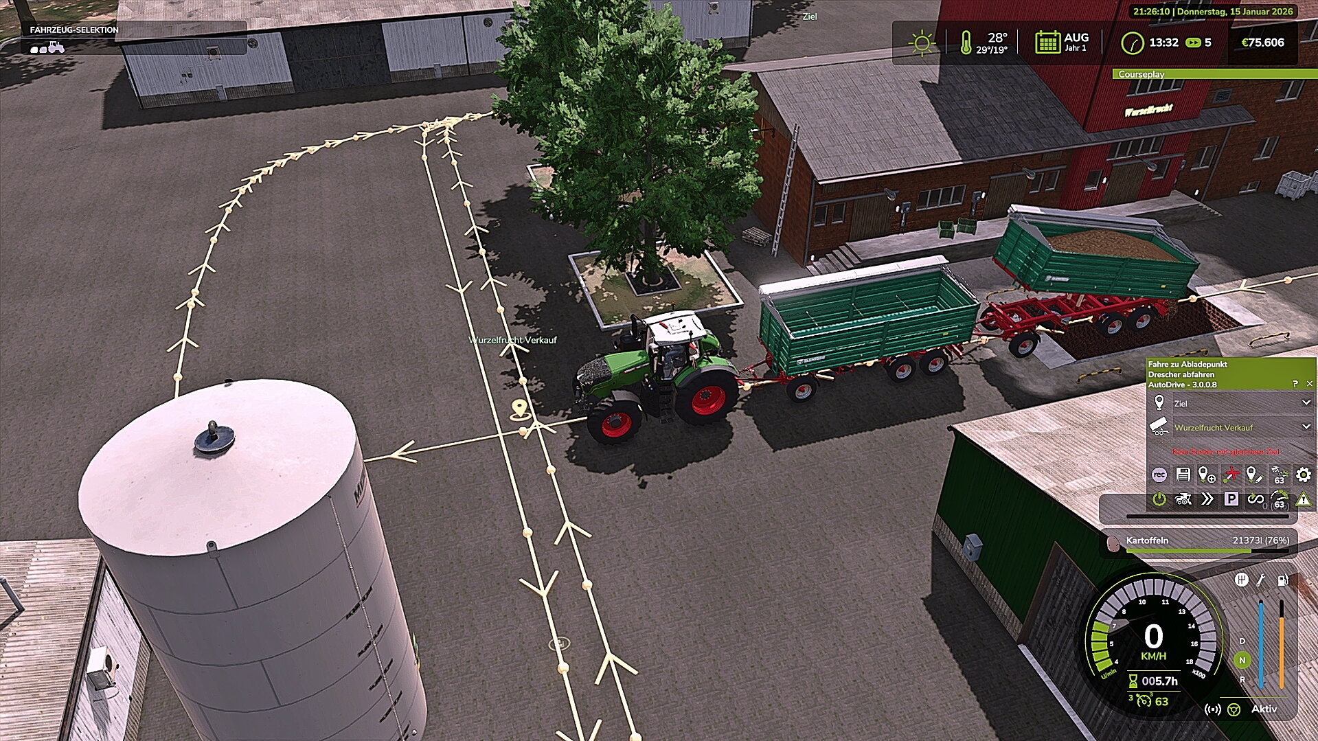 Test Lauf AD Landhandel