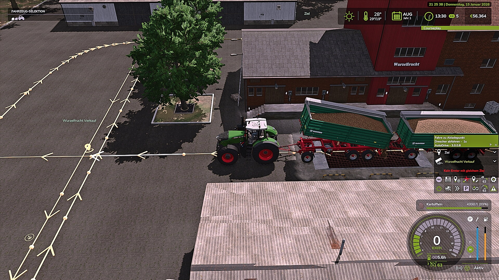 Test Lauf AD Landhandel