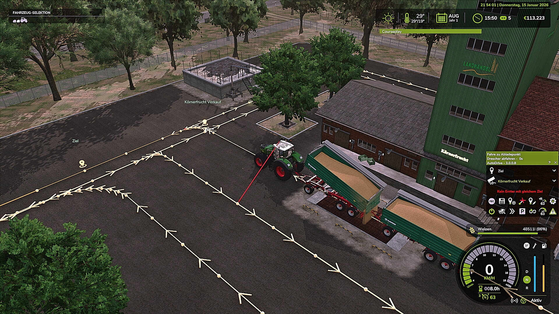 Test Lauf AD Landhandel