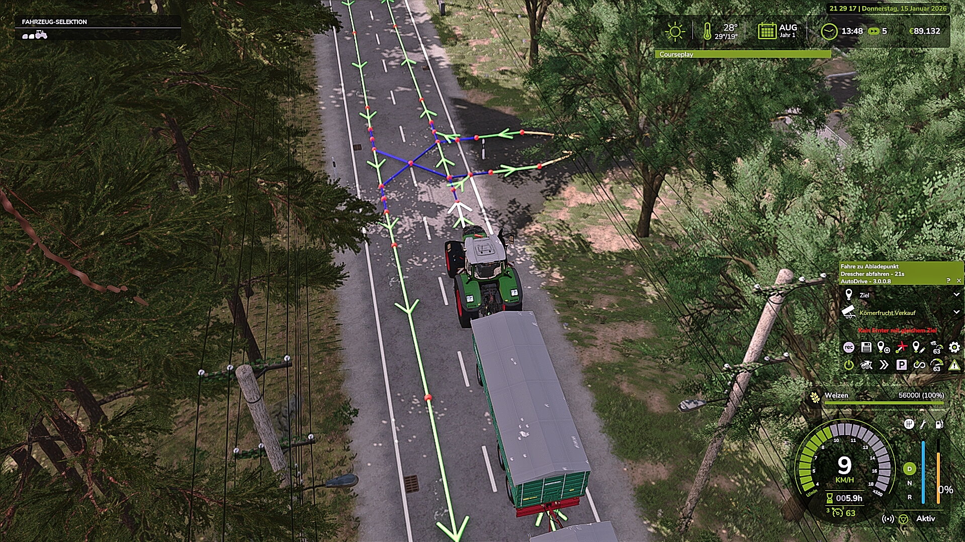 Test Lauf AD Landhandel