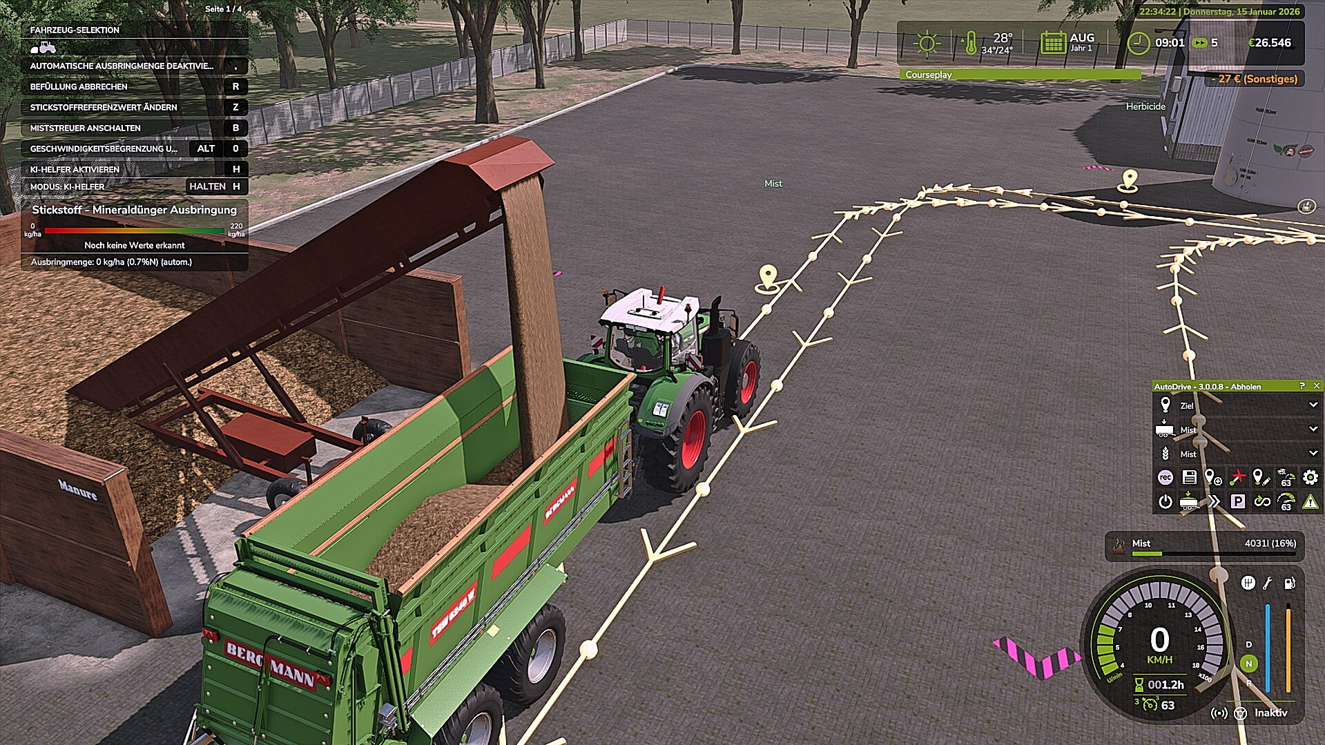 Test Lauf AD Landhandel