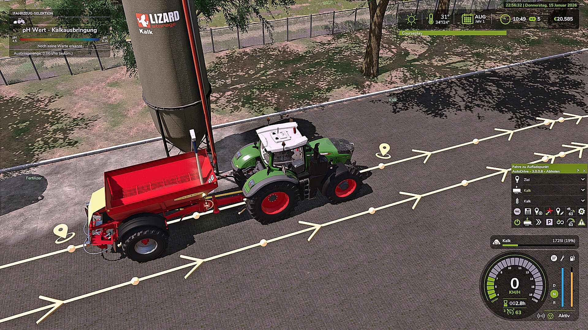 Test Lauf AD Landhandel