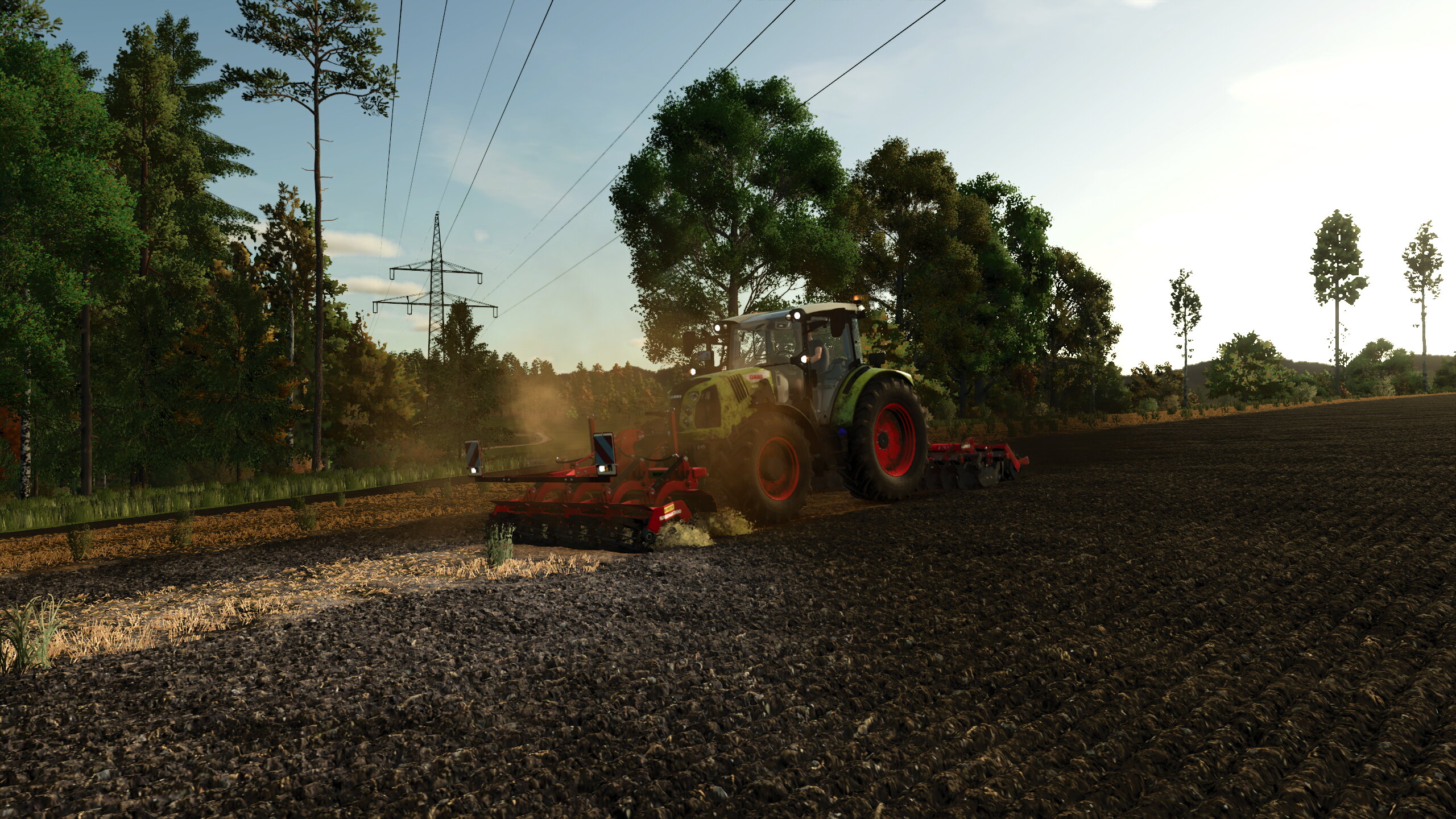 Abstoppeln mit Frontmesserwalze und Scheibenegge