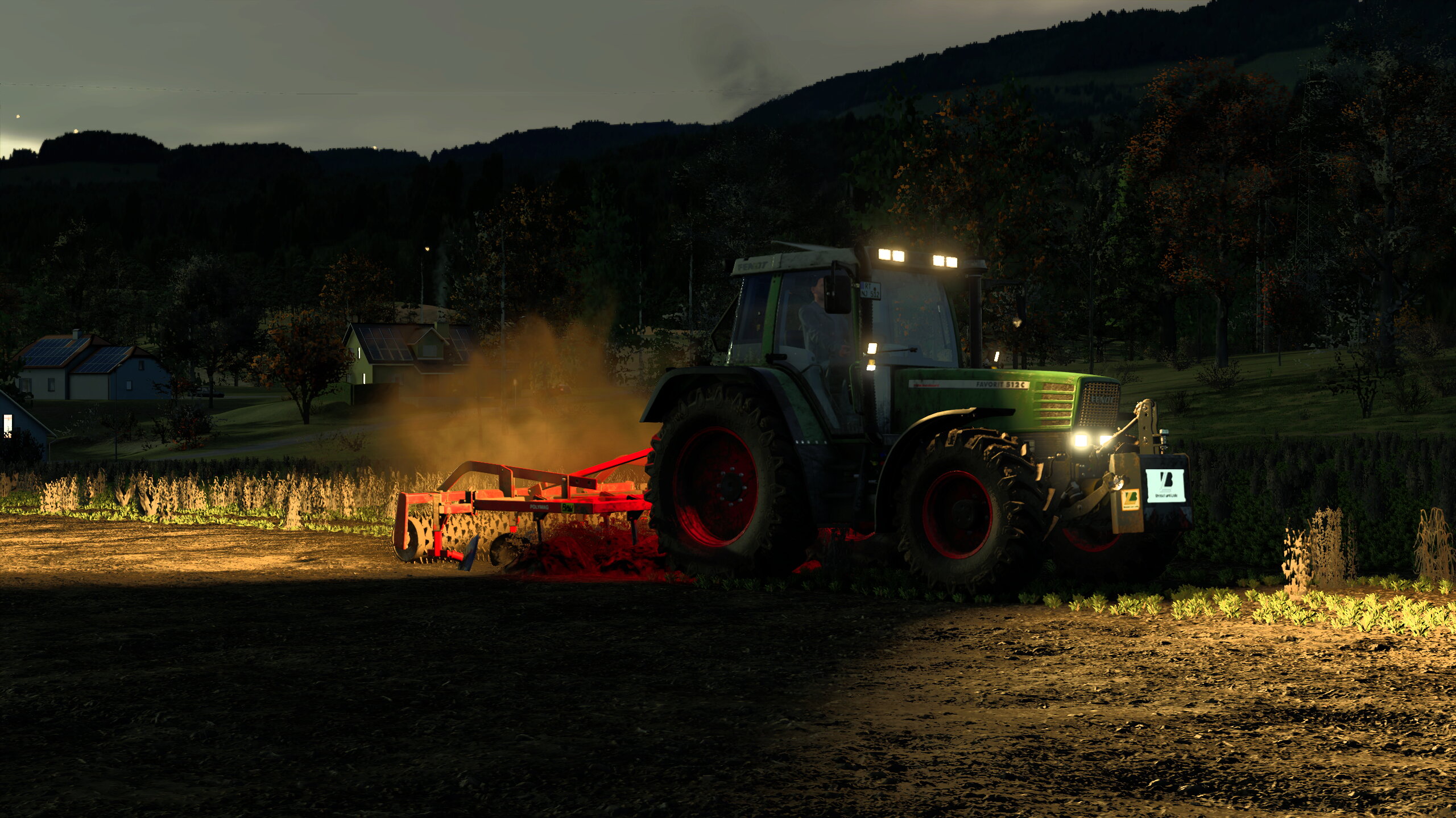 Ausfallgetreide untergrubbern