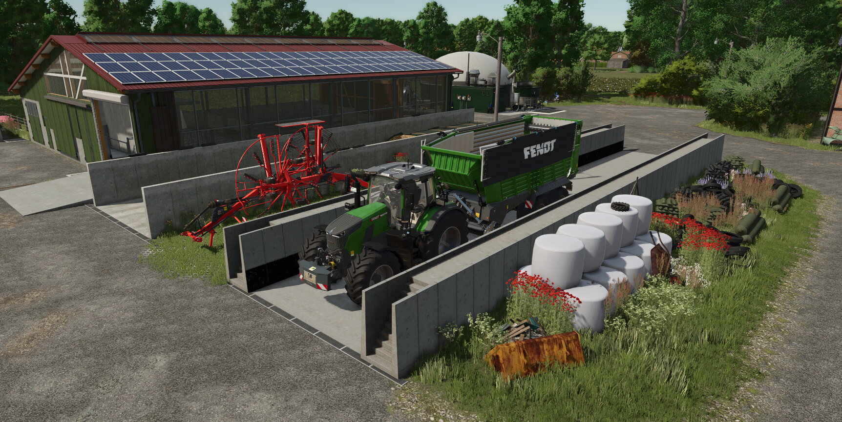 neuer Hof auf der Diepholz.