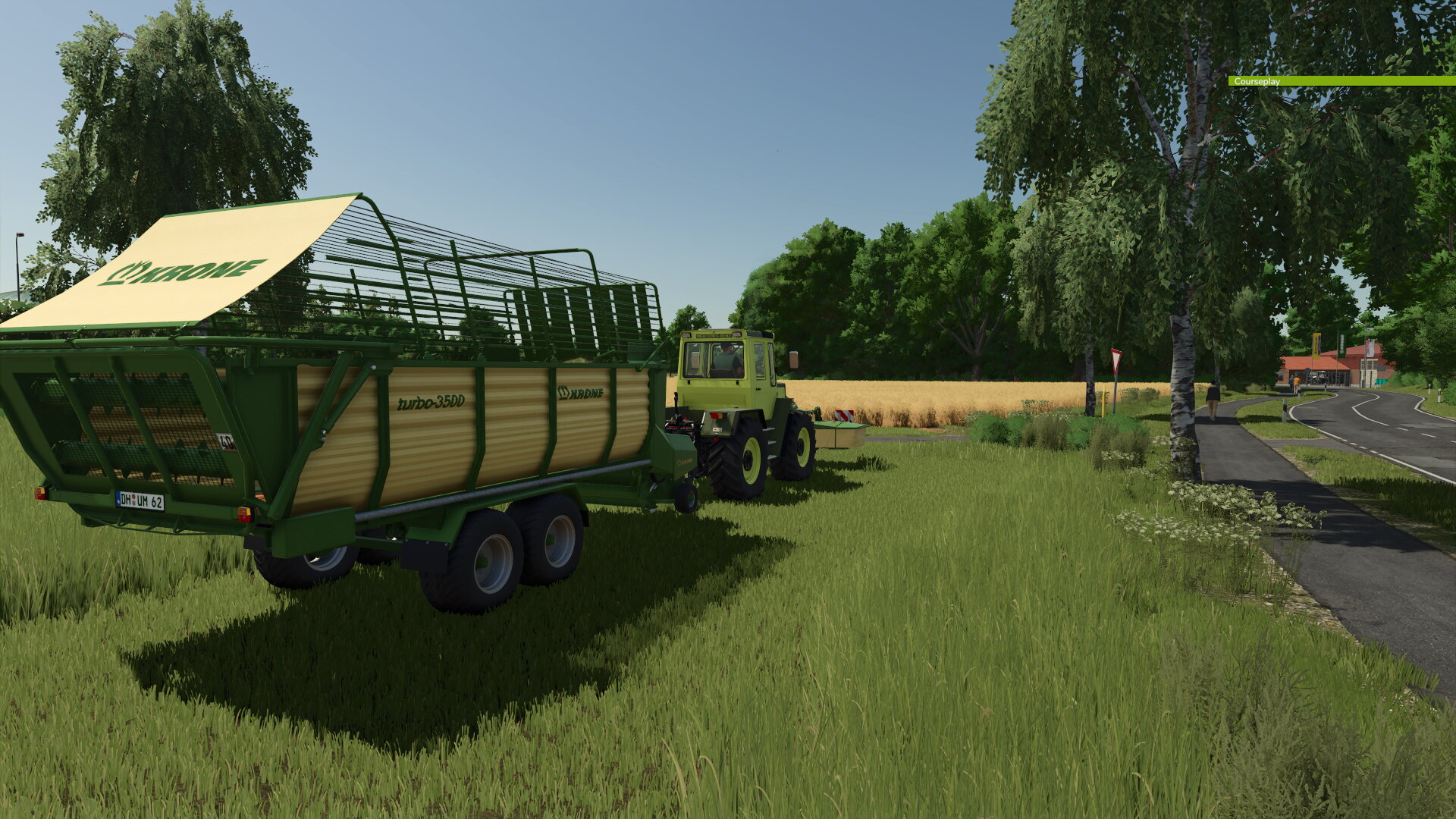 Frischfutter mähen mit Krone-technik(skins)