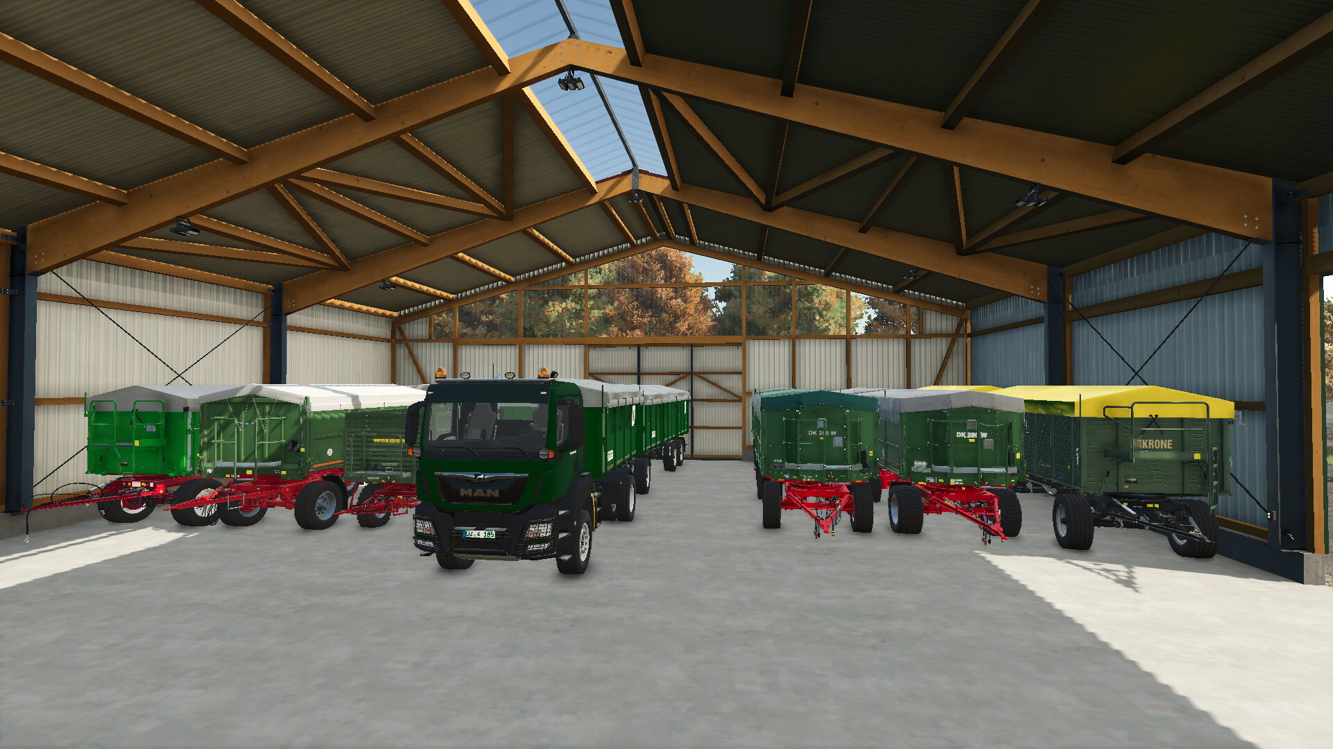 Transportbereich winterfest untergerbacht...