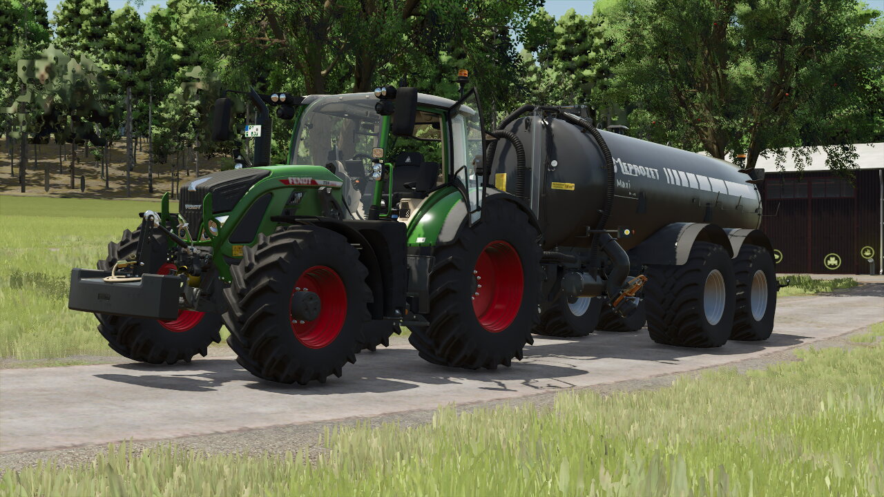 Gülle auf der Müsinger