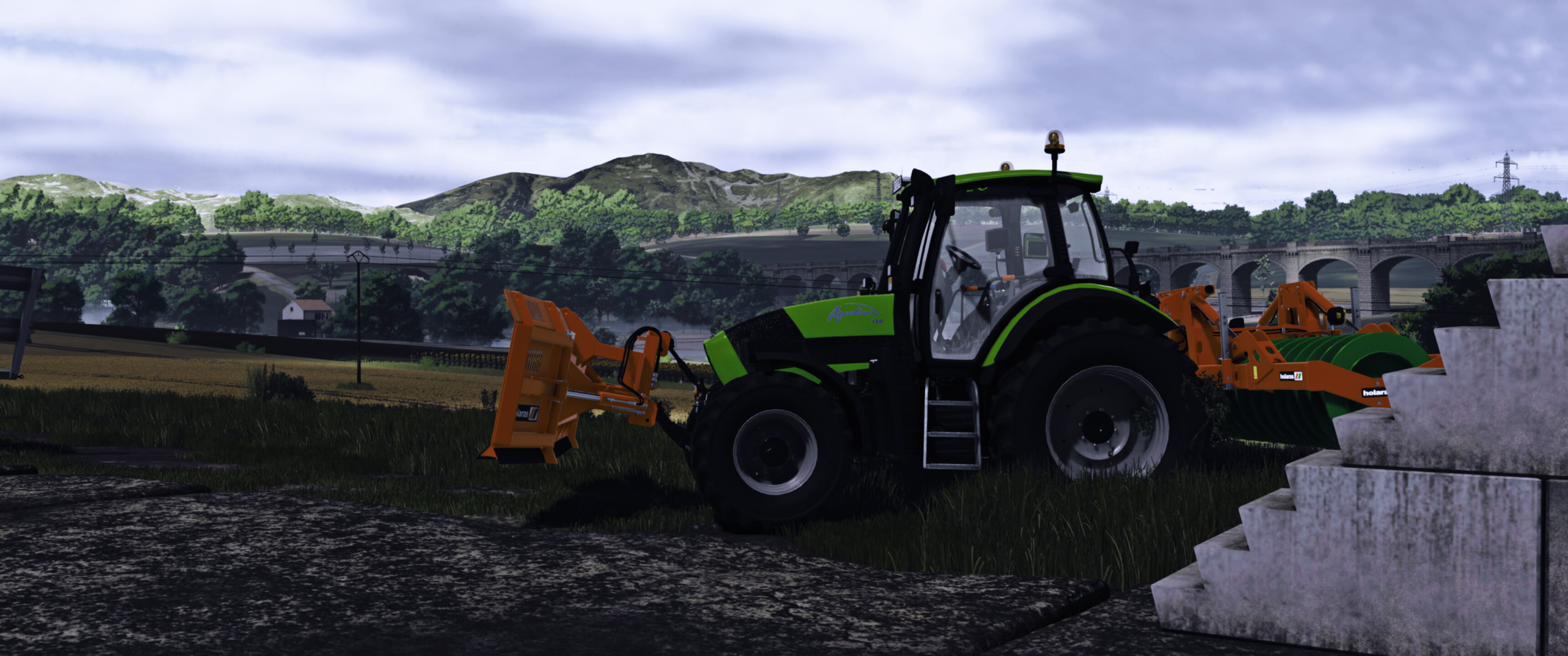 150er Deutz am festfahren