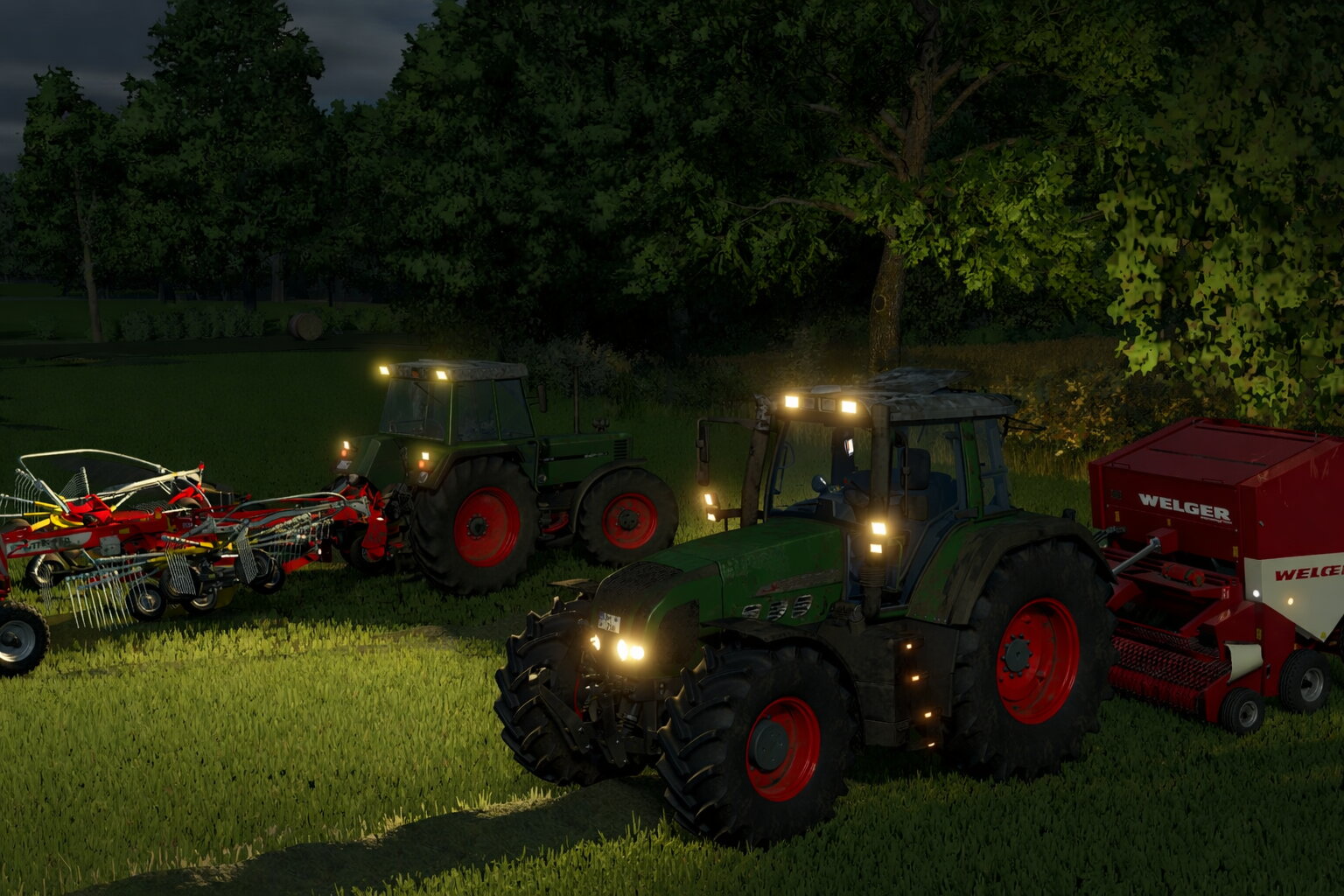 Heuernte auf der Diepholz