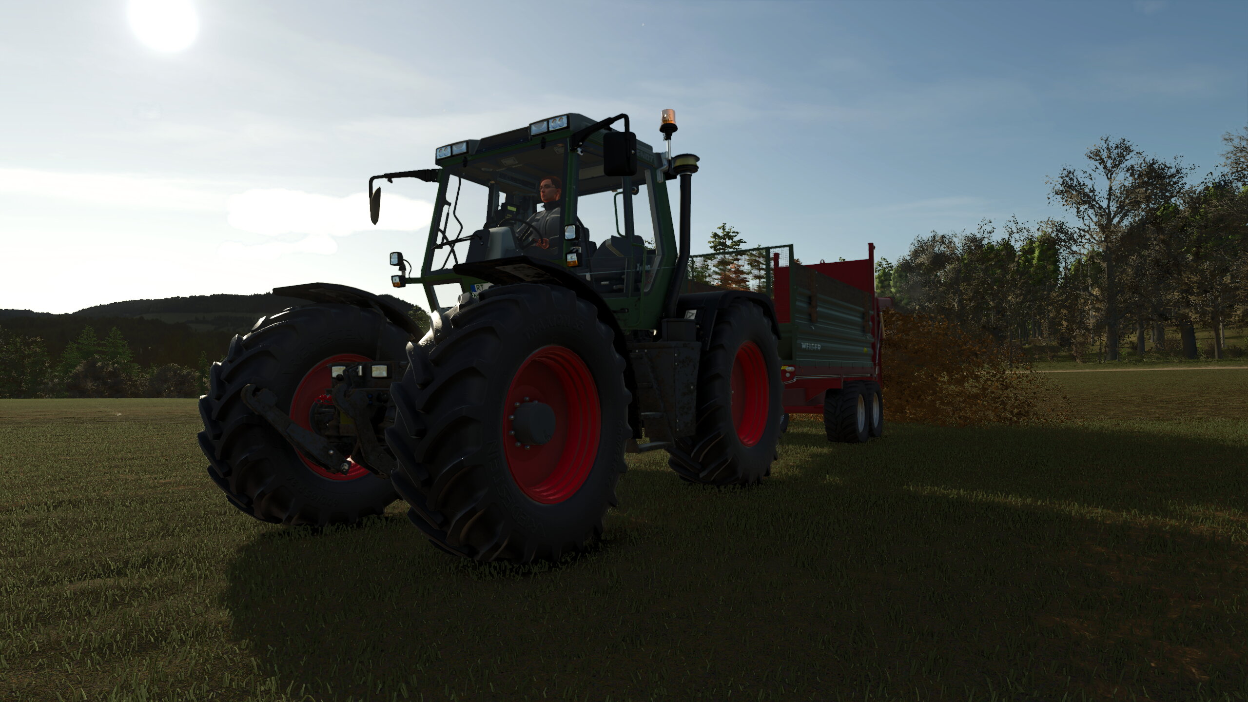 Wiesen düngen mitm Xylon