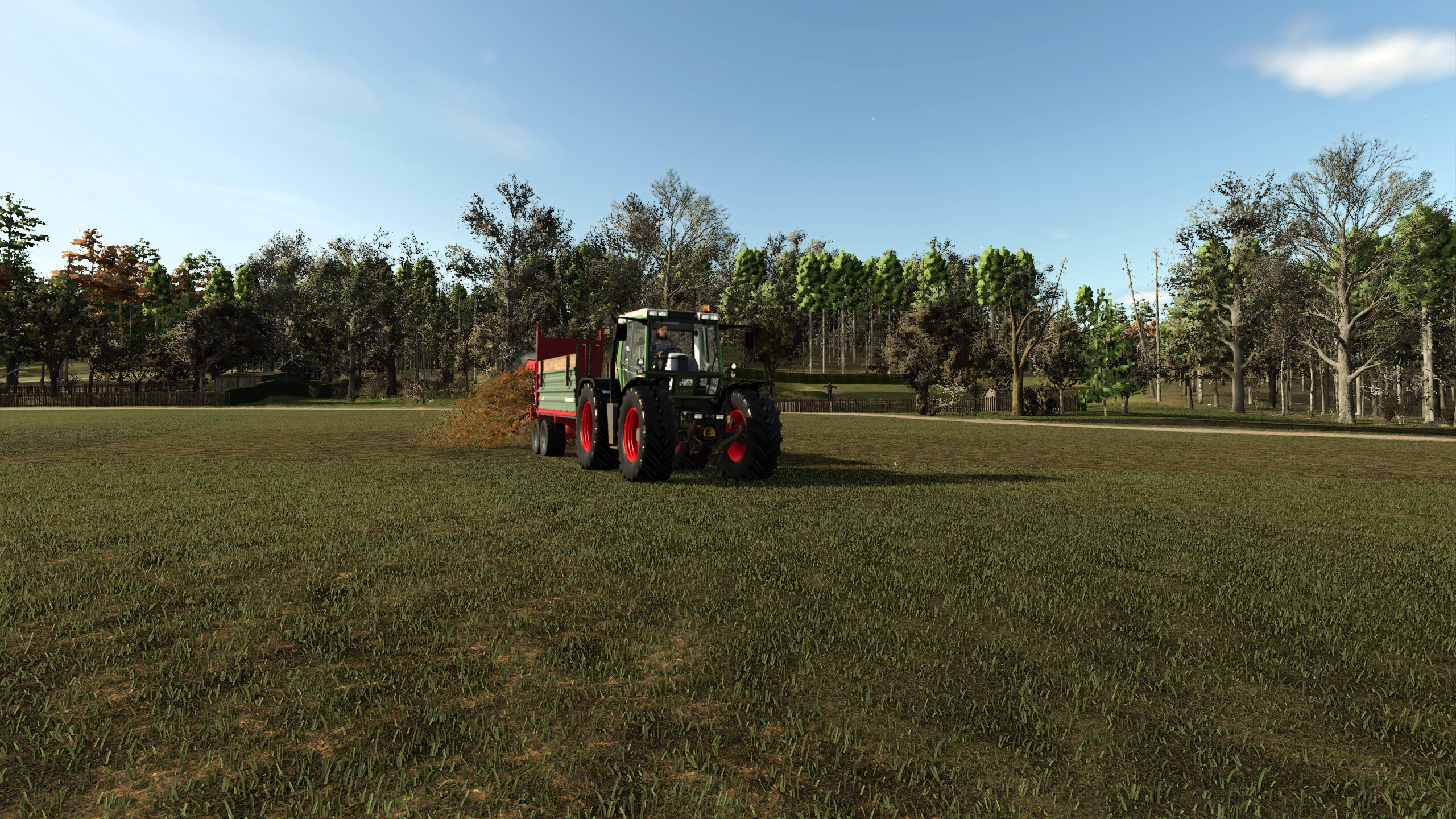 Wiesen düngen mitm Xylon 2