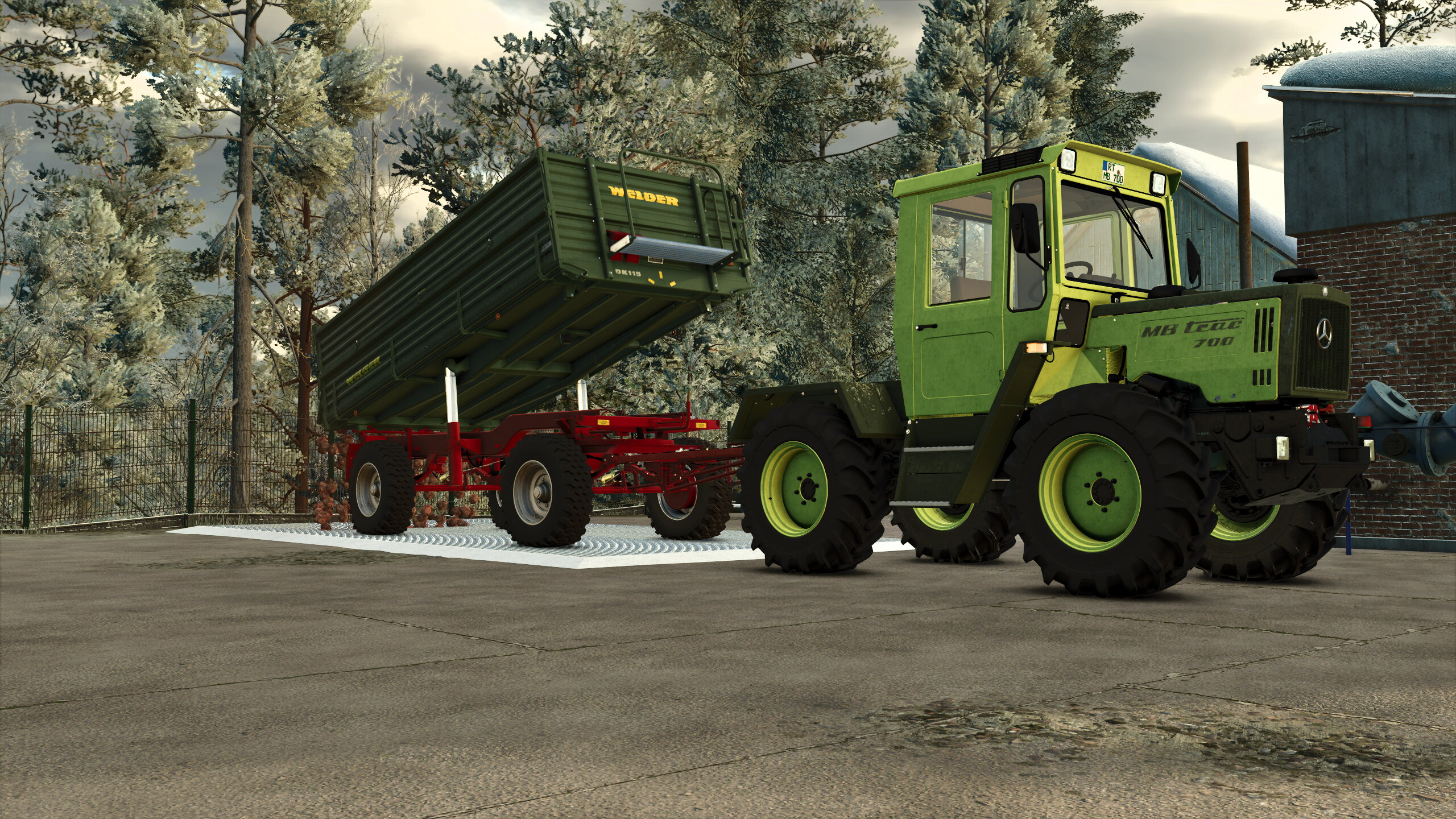 Beim Ernte verkauf vom Kunden helfen