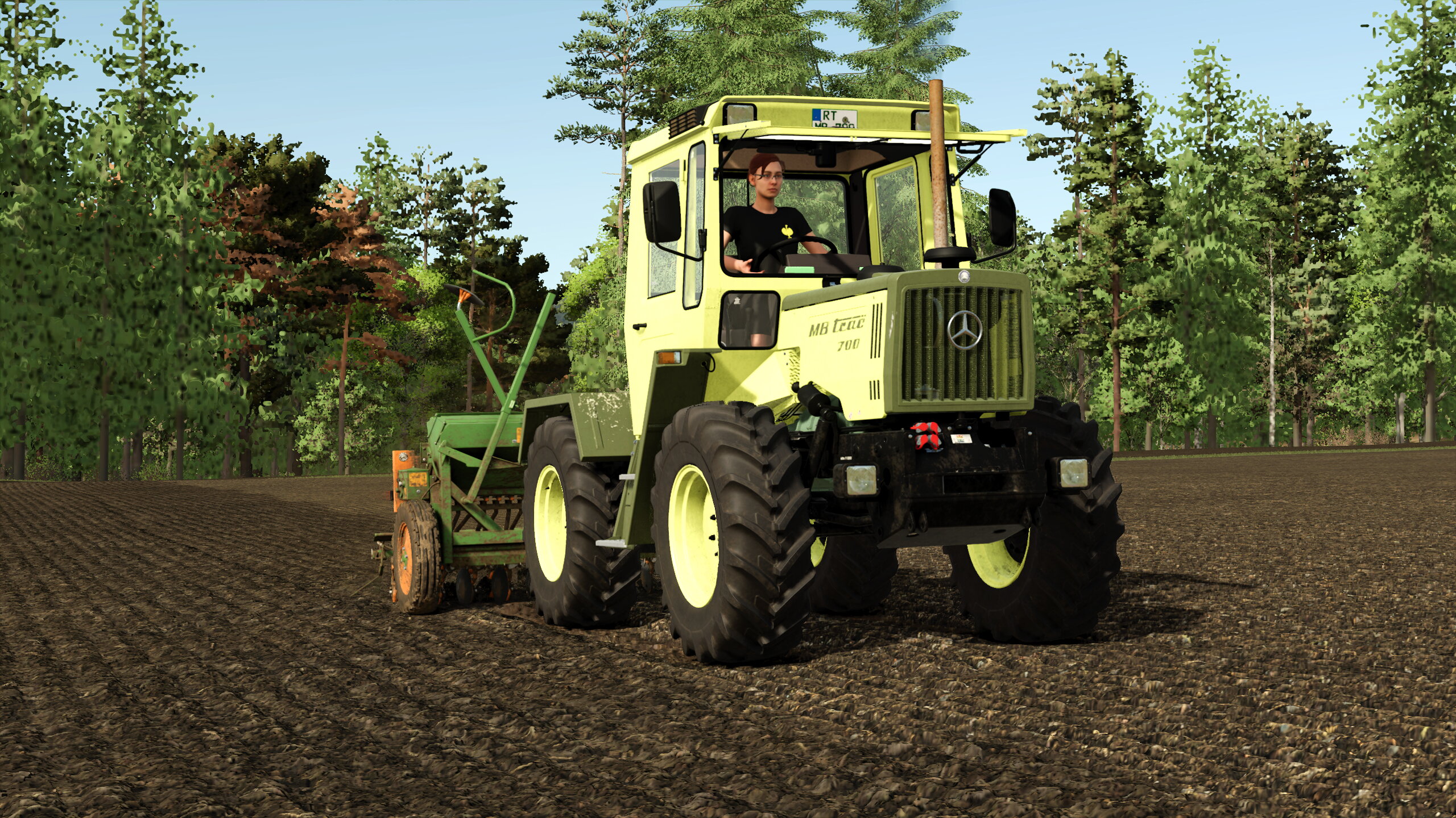 Sommergerste drillen 2