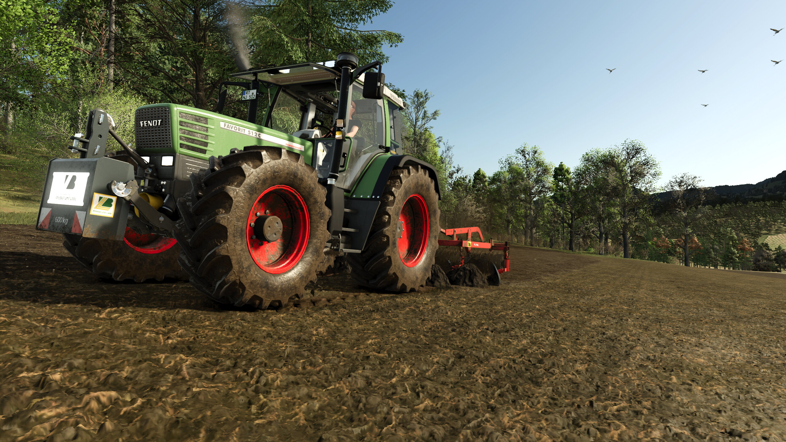 weiter mit der bodenbearbeitung