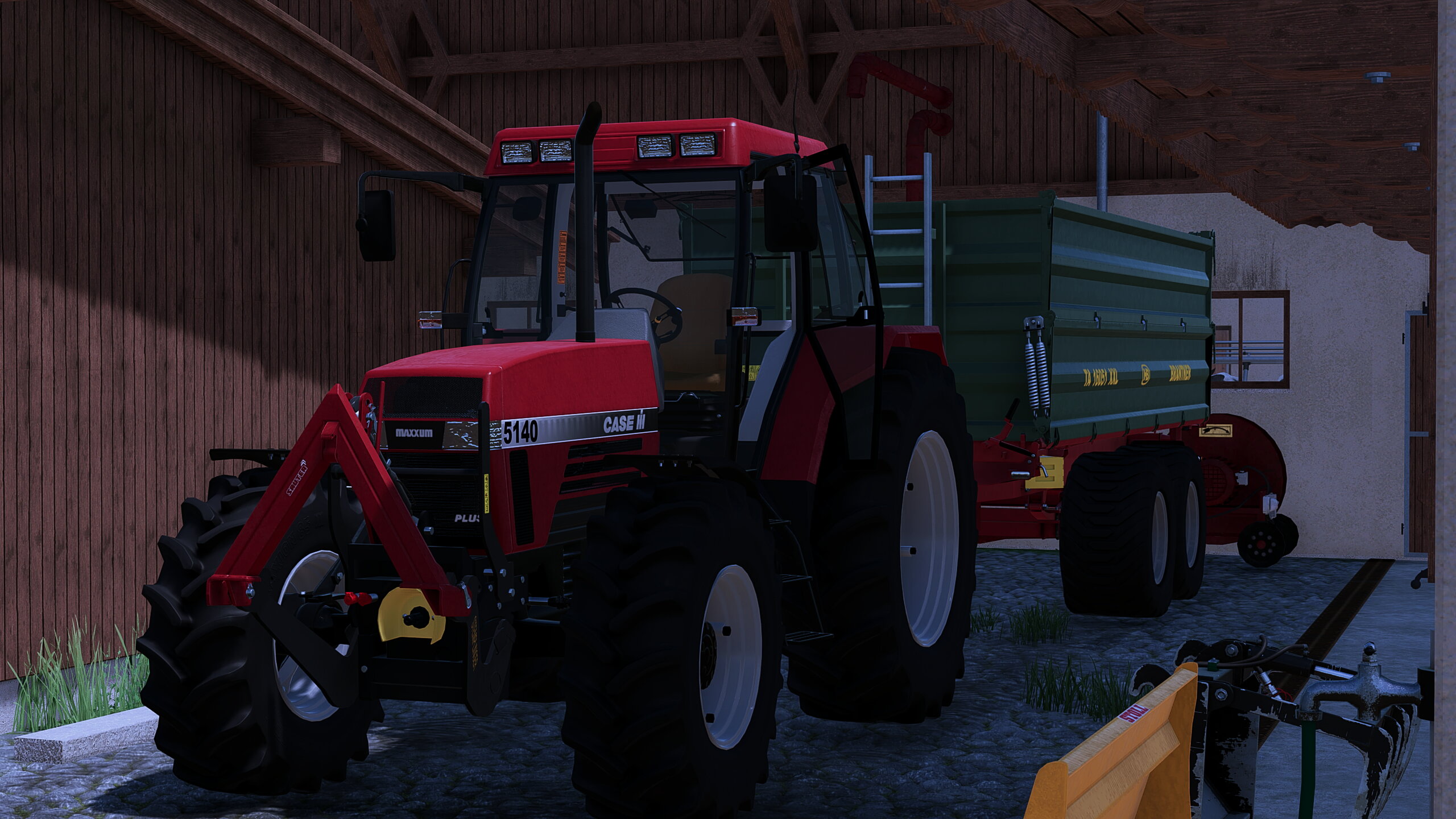 Weizenernte im vollem Gange