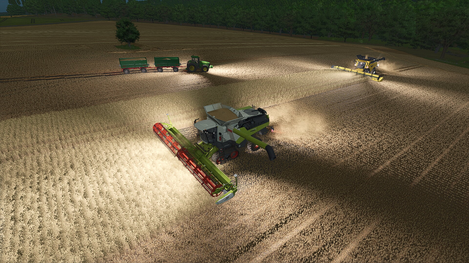 Ernte ist drin nun geht die Bodenbearbeitung los  :-)