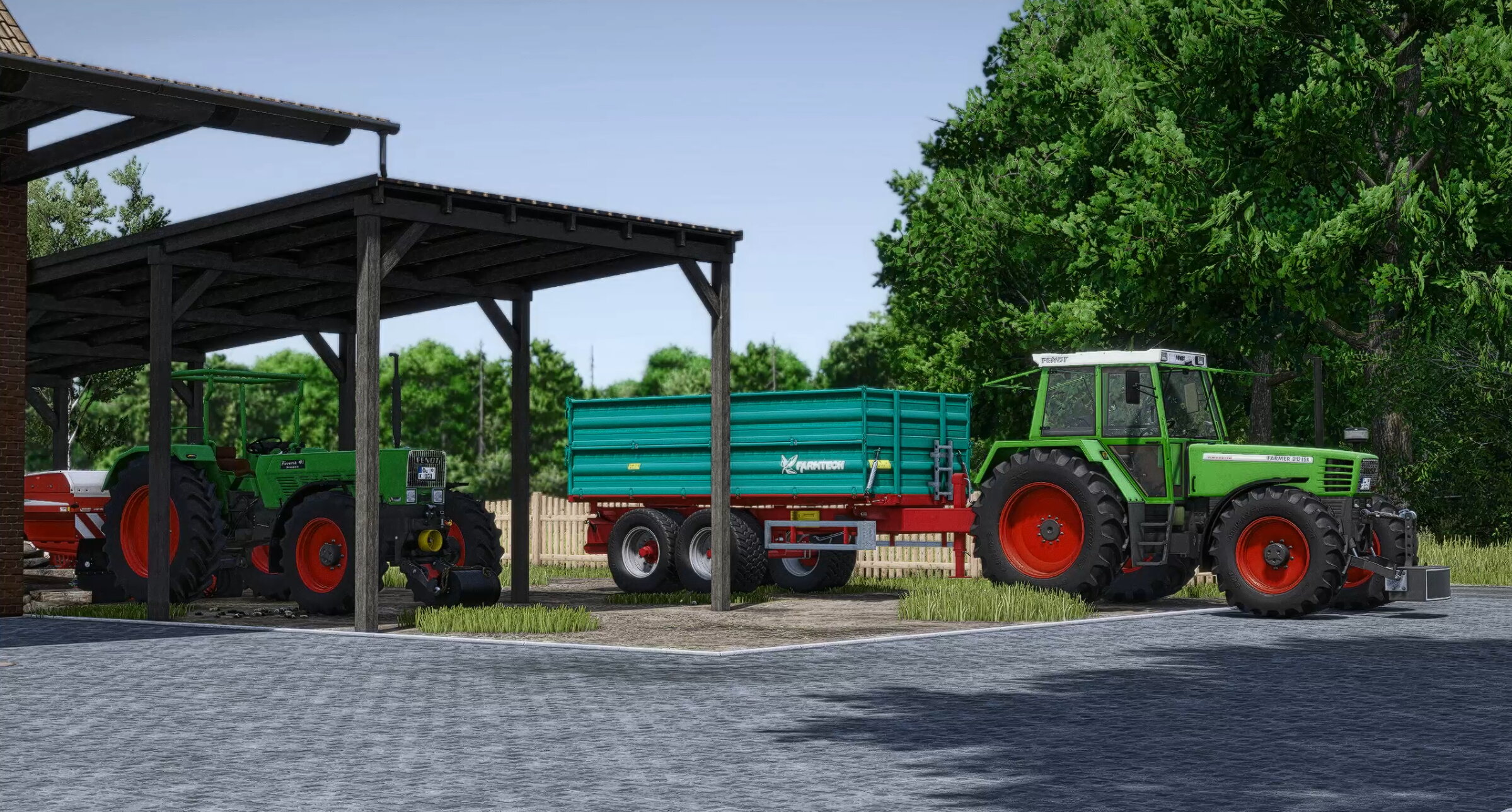 Neuer Shader + Neuer Hof