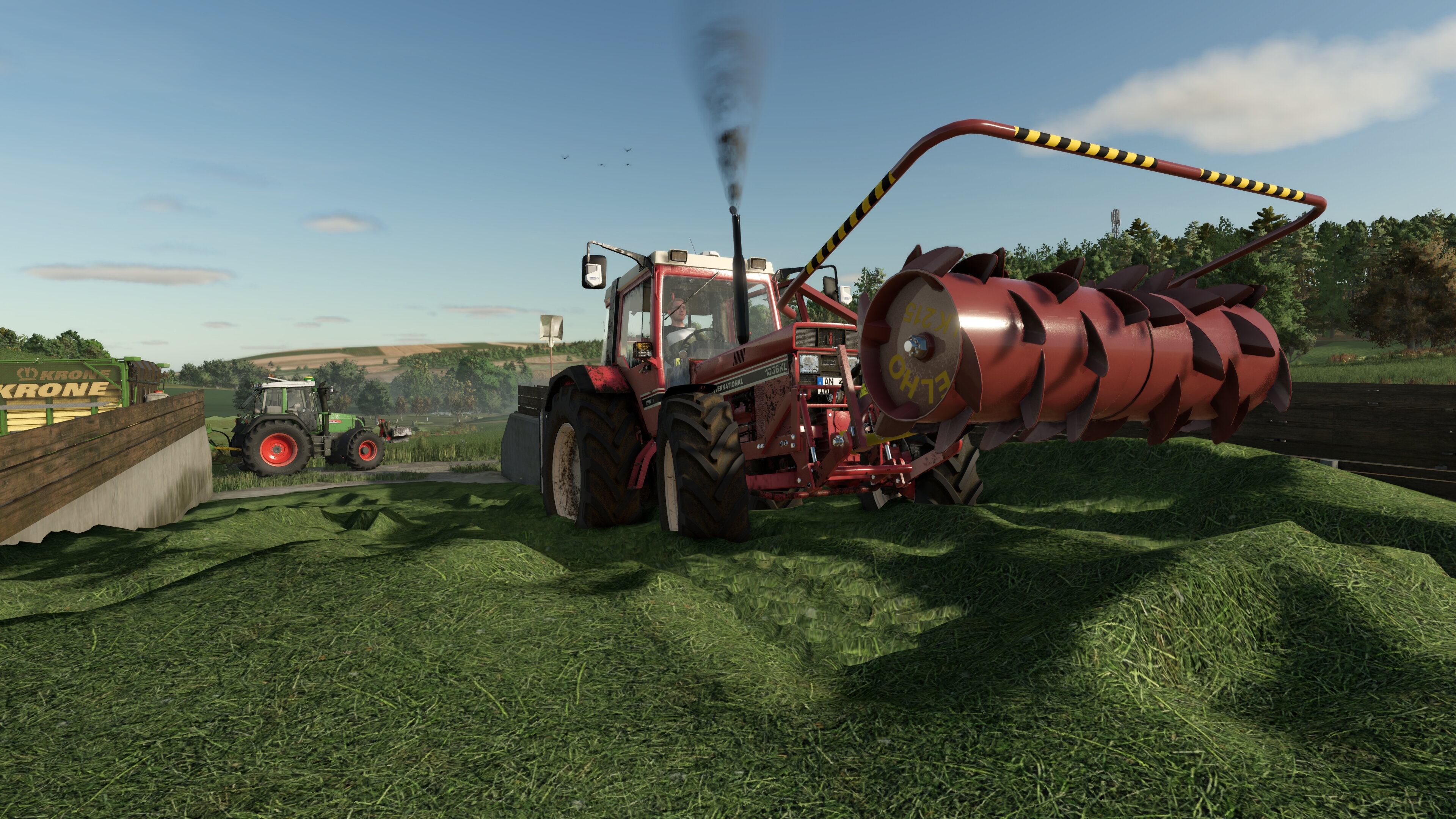 Case IH Power im Silo