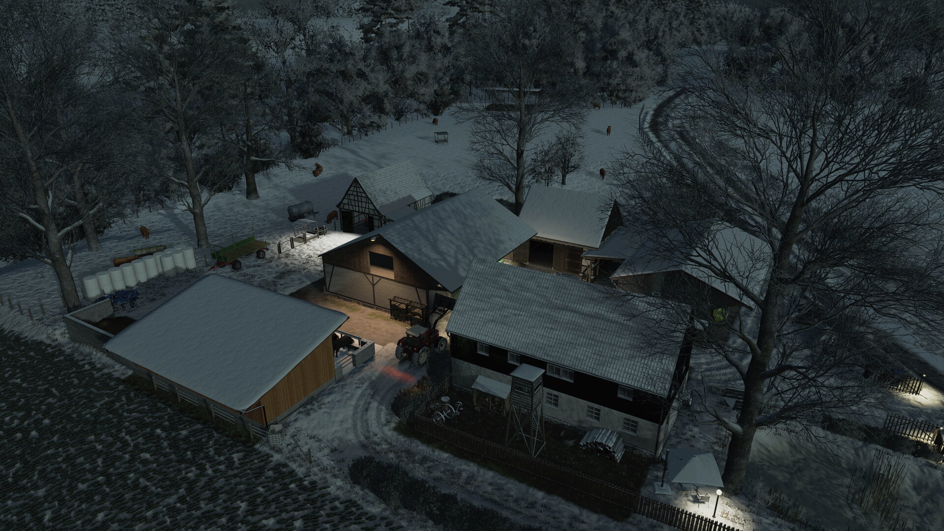 Herbertsbach versinkt im Schnee...