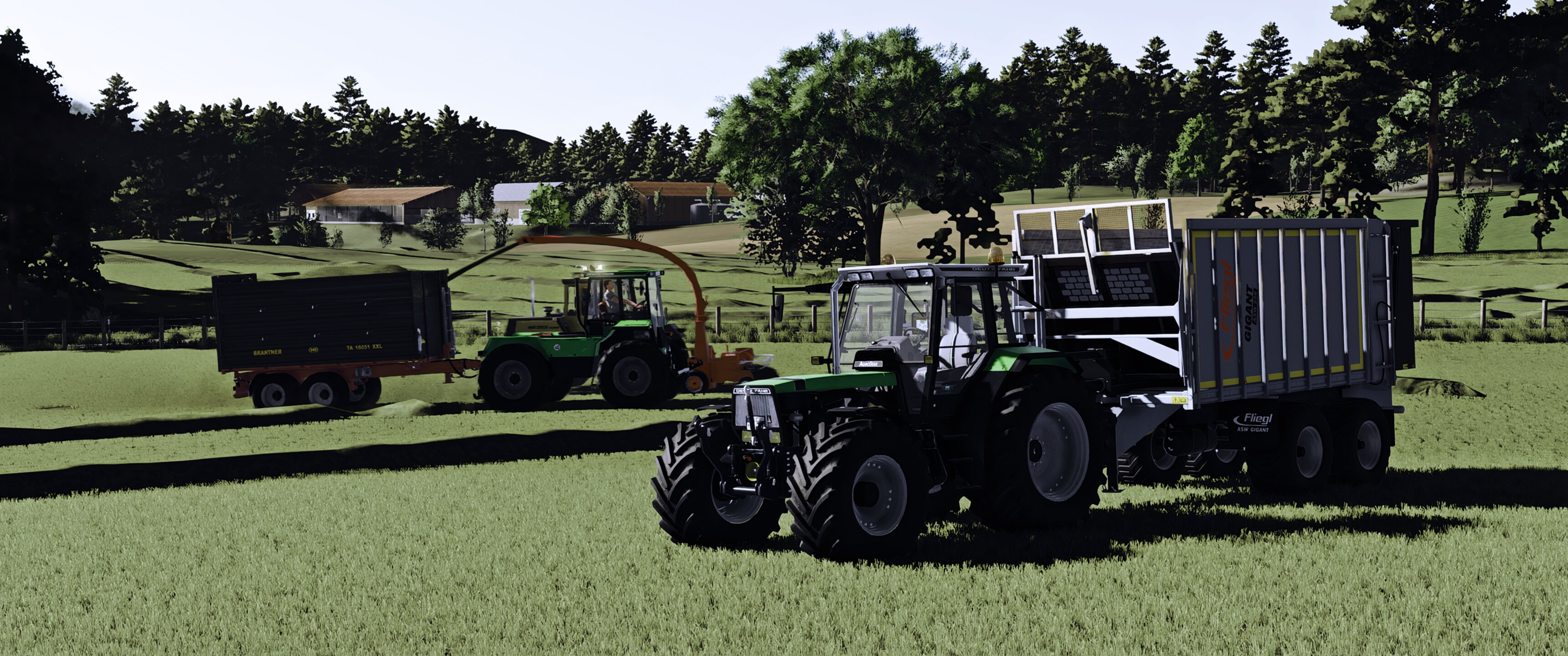 1980er und 1990er Power beim Gras sillieren