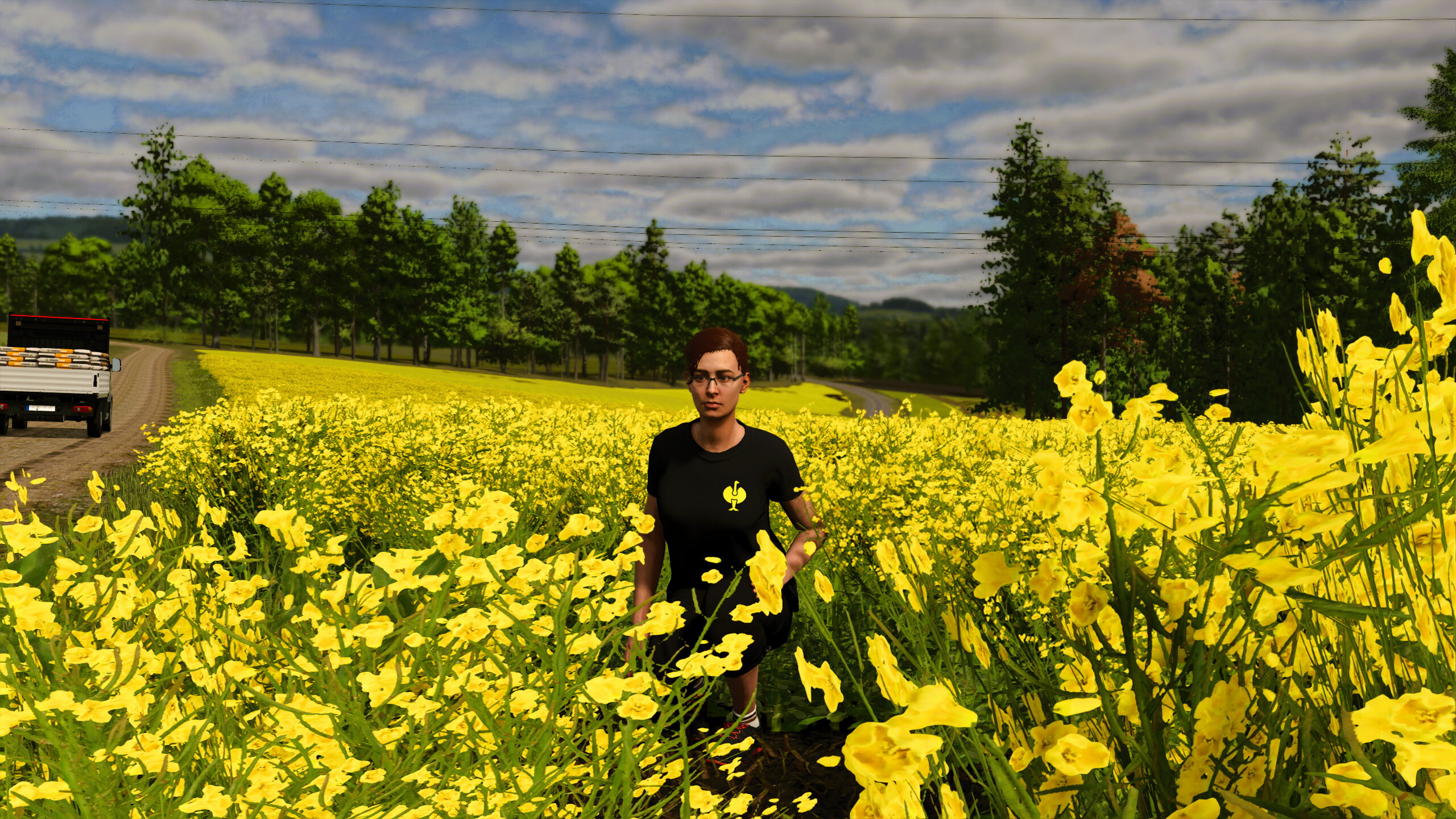 Rapsblütenkönigin oder so