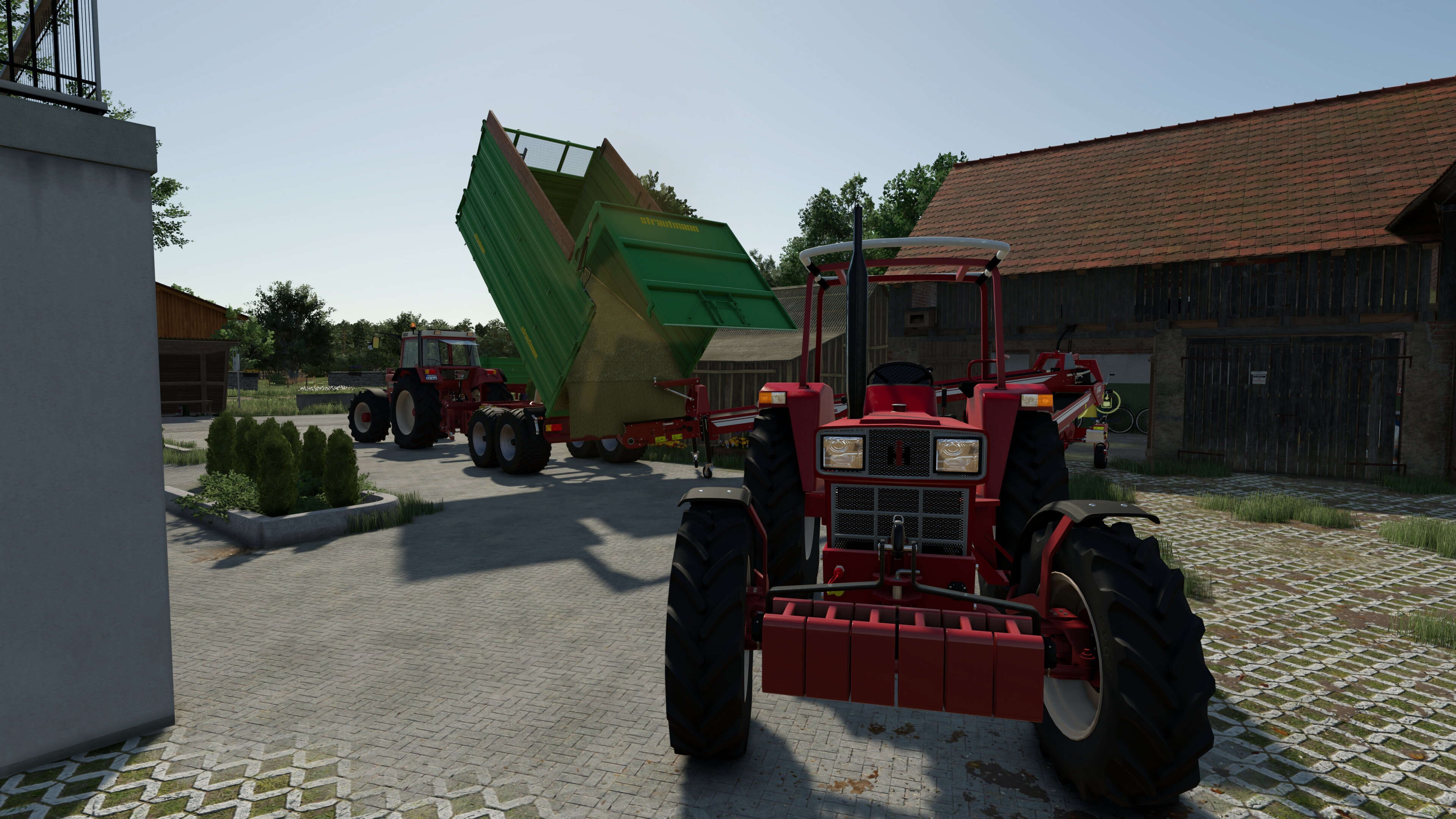 Hafer für die Pferde einlagern