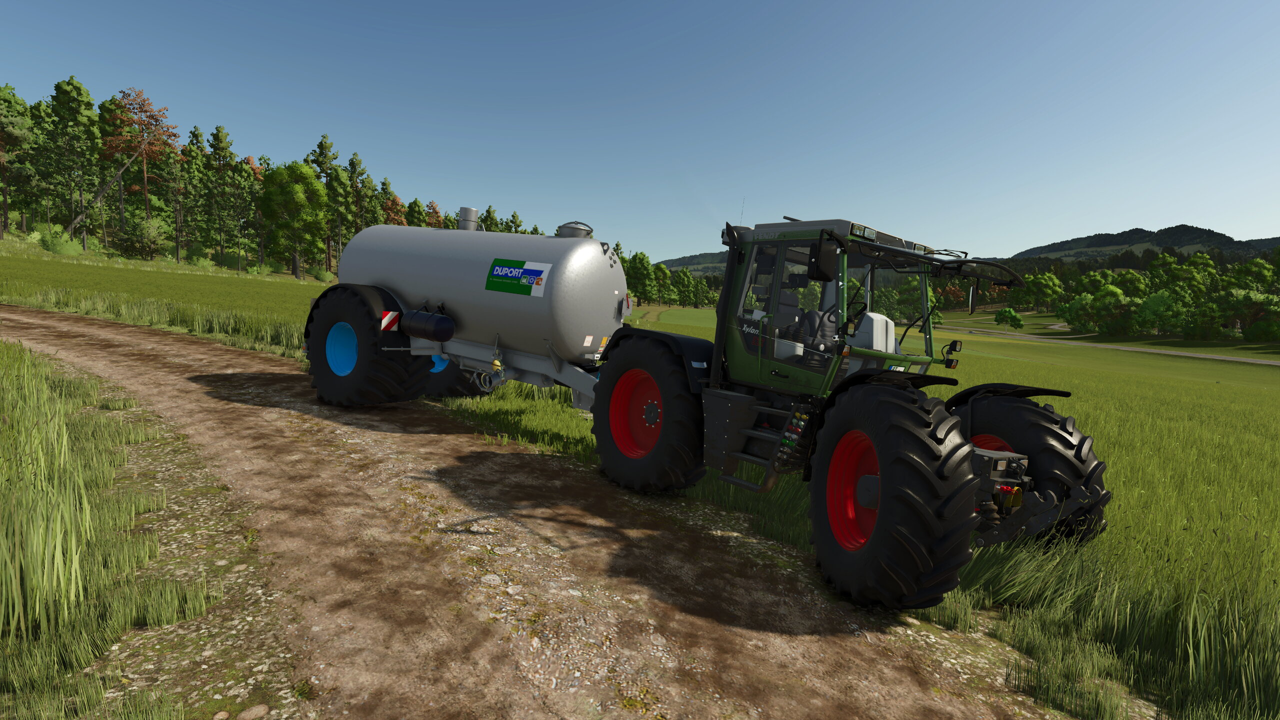 Altes Gülle-Feldlager wieder in Betrieb nehmen