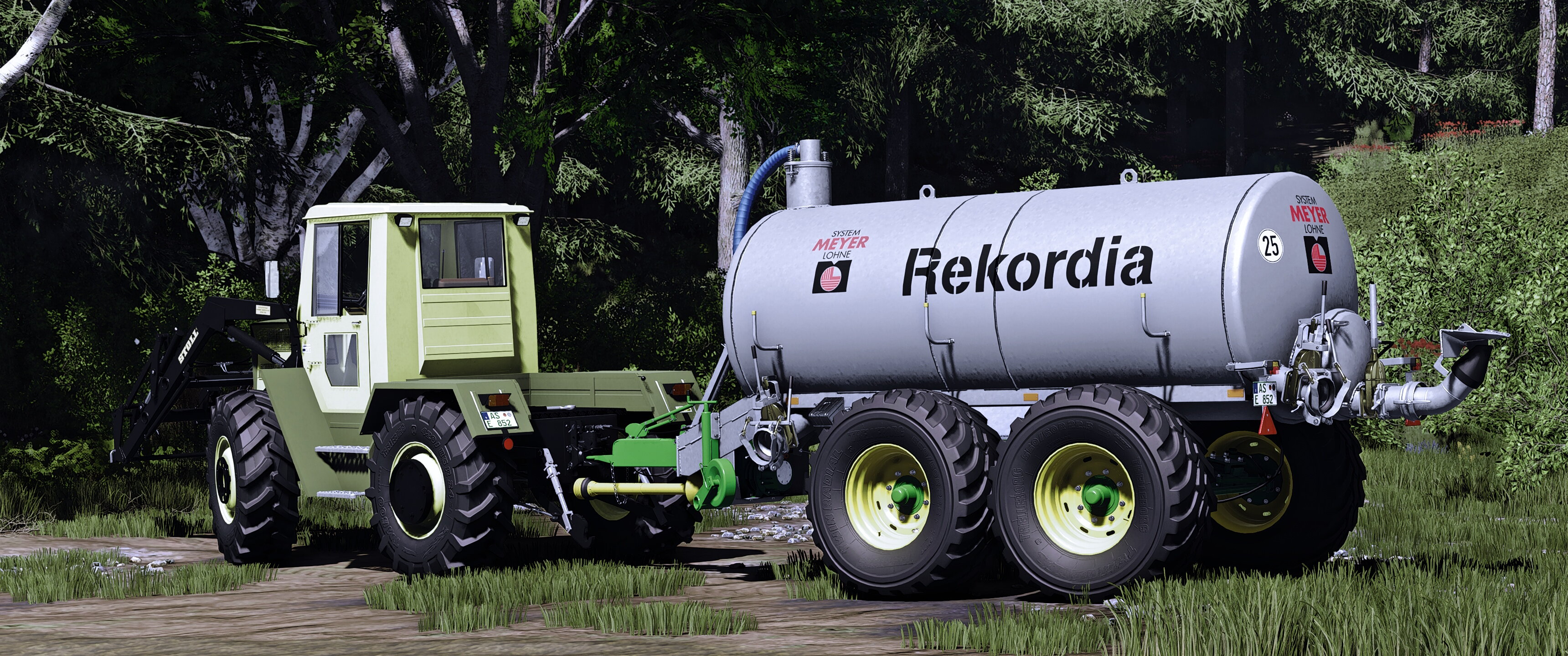 Bissle Gülle fahren