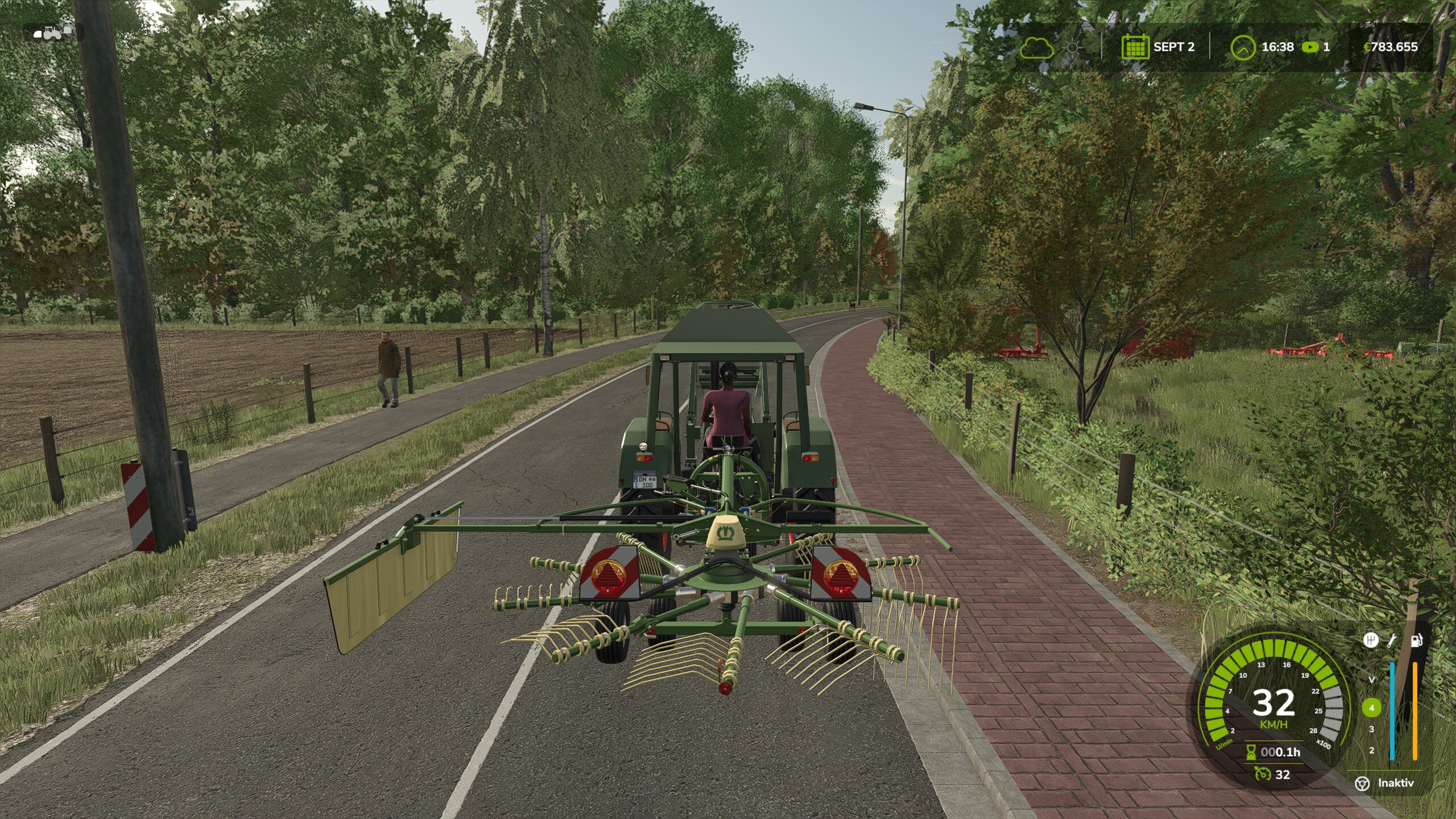 Daddeln auf der Diepholz auch die Alten dürfen ackern