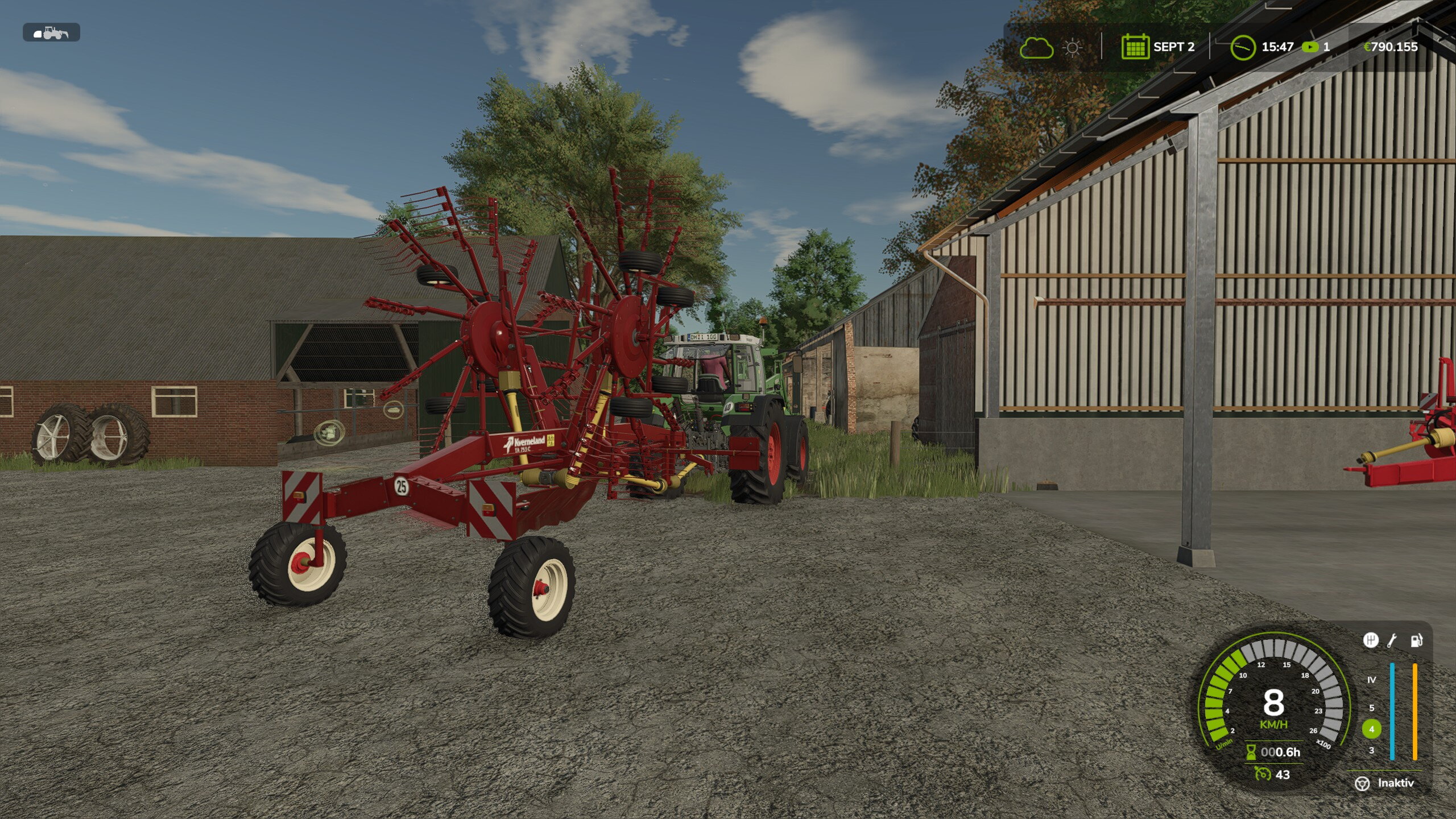 Schwaden fahrn auf der Diepholz