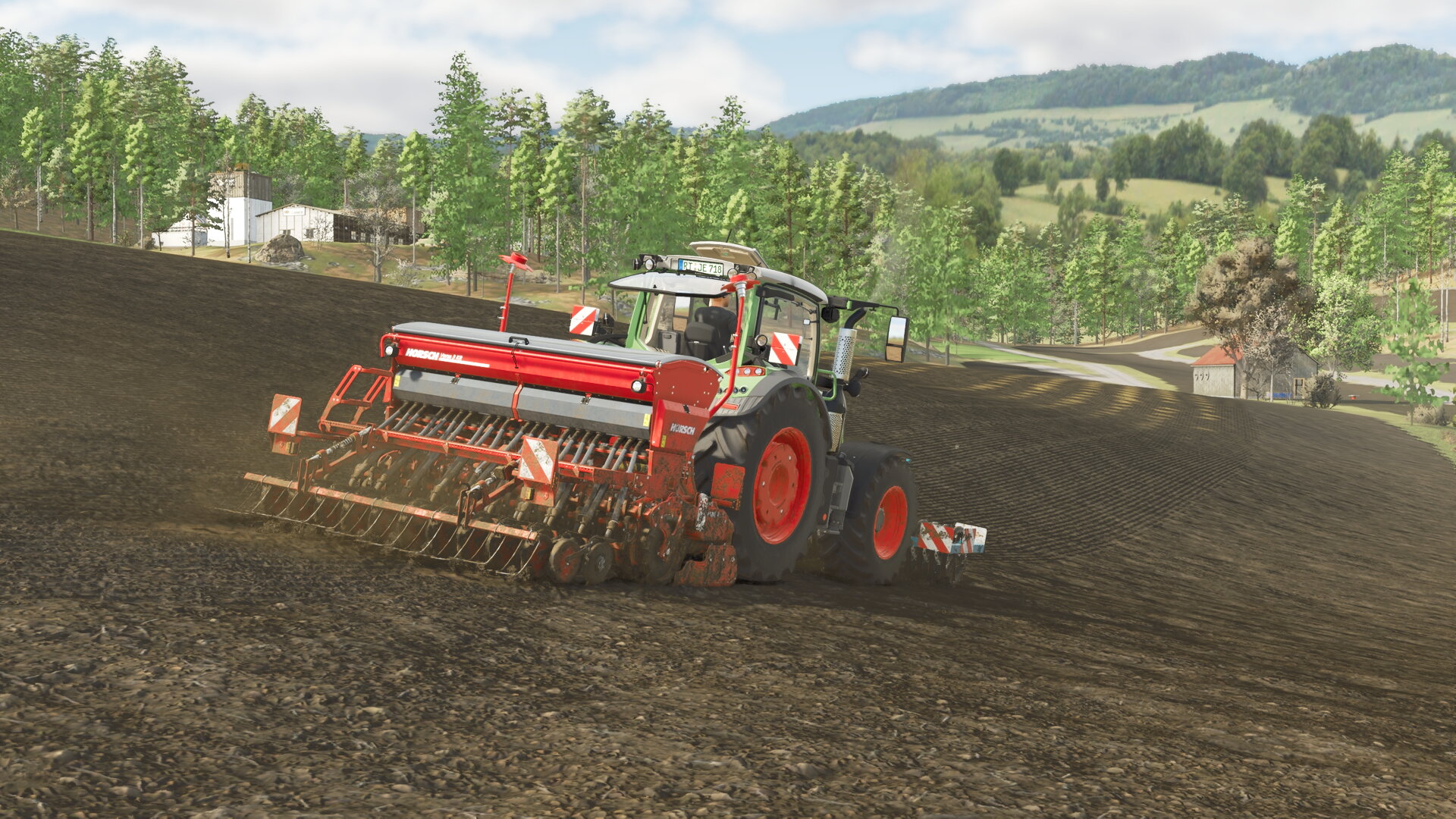 Drillen auf der Münsinger Alb