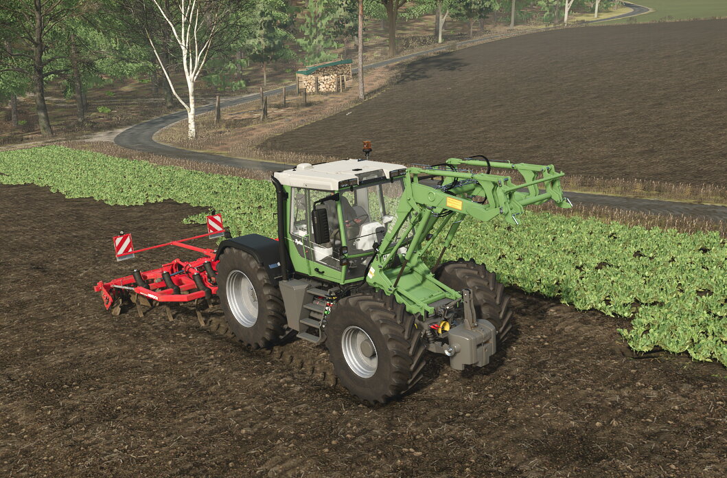 Mit dem Xylon am Grubbern!